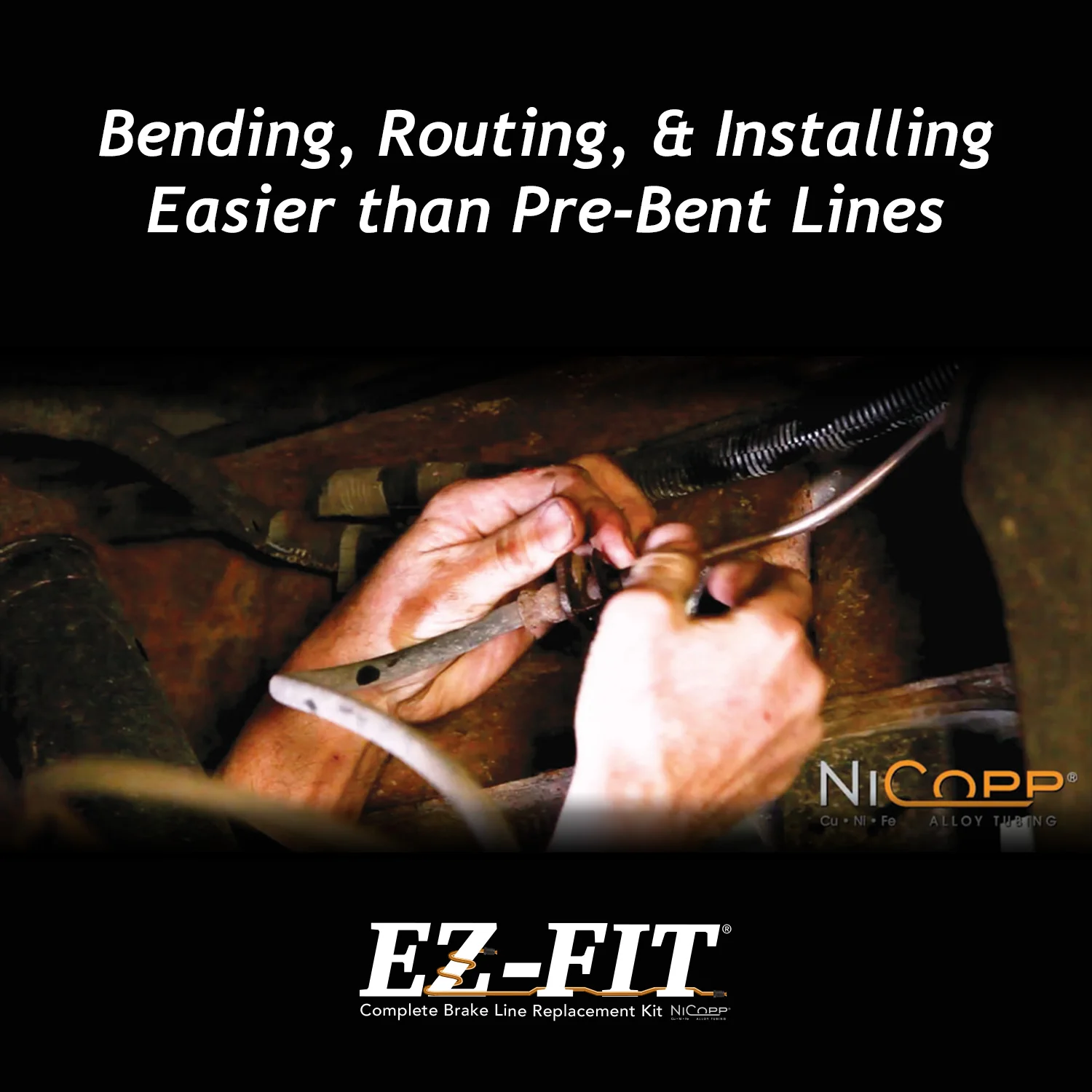 EZ-Fit NiCopp Brake Line 1/4" x 135" – Pre-Flared 7/16-24 I & 1/2-20 I - Image 4