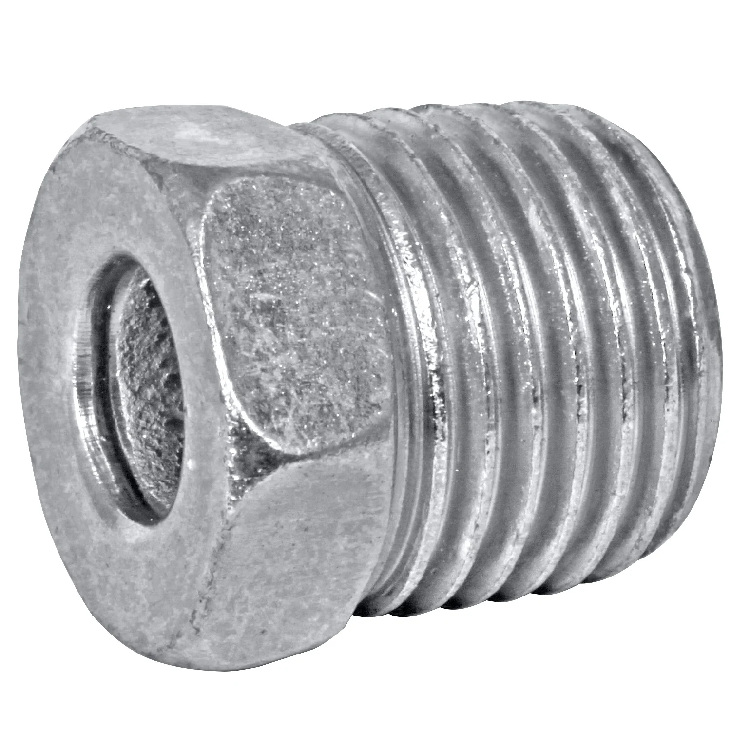 Stainless Steel Tube Nut 1/4" (9/16-18 Inverted)