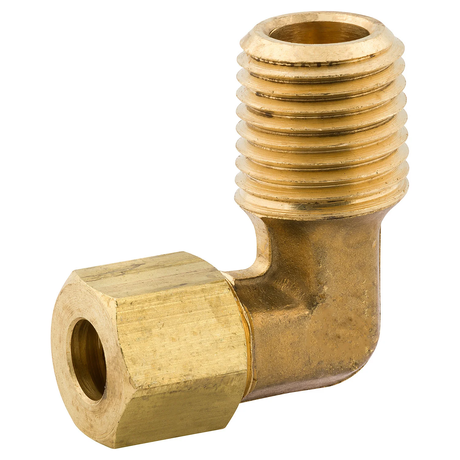 Brass Elbow 1/4"  – Bag of 1