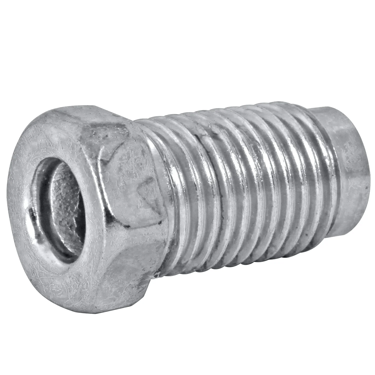 Stainless Steel Tube Nut 3/16" (3/8-24 Bubble)