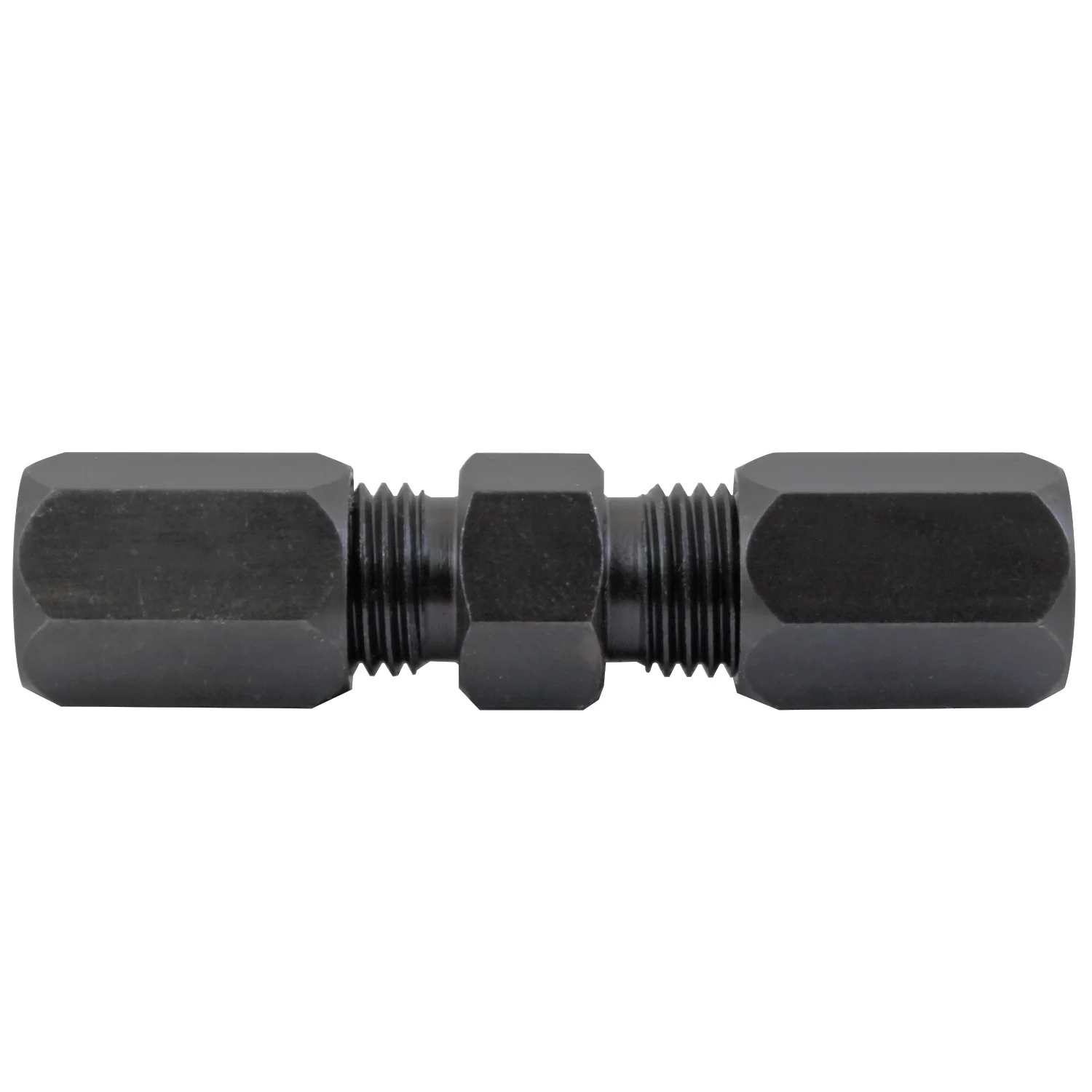 Union Compression, High Pressure, Black Oxide Coated Steel, 3/16" - Image 3