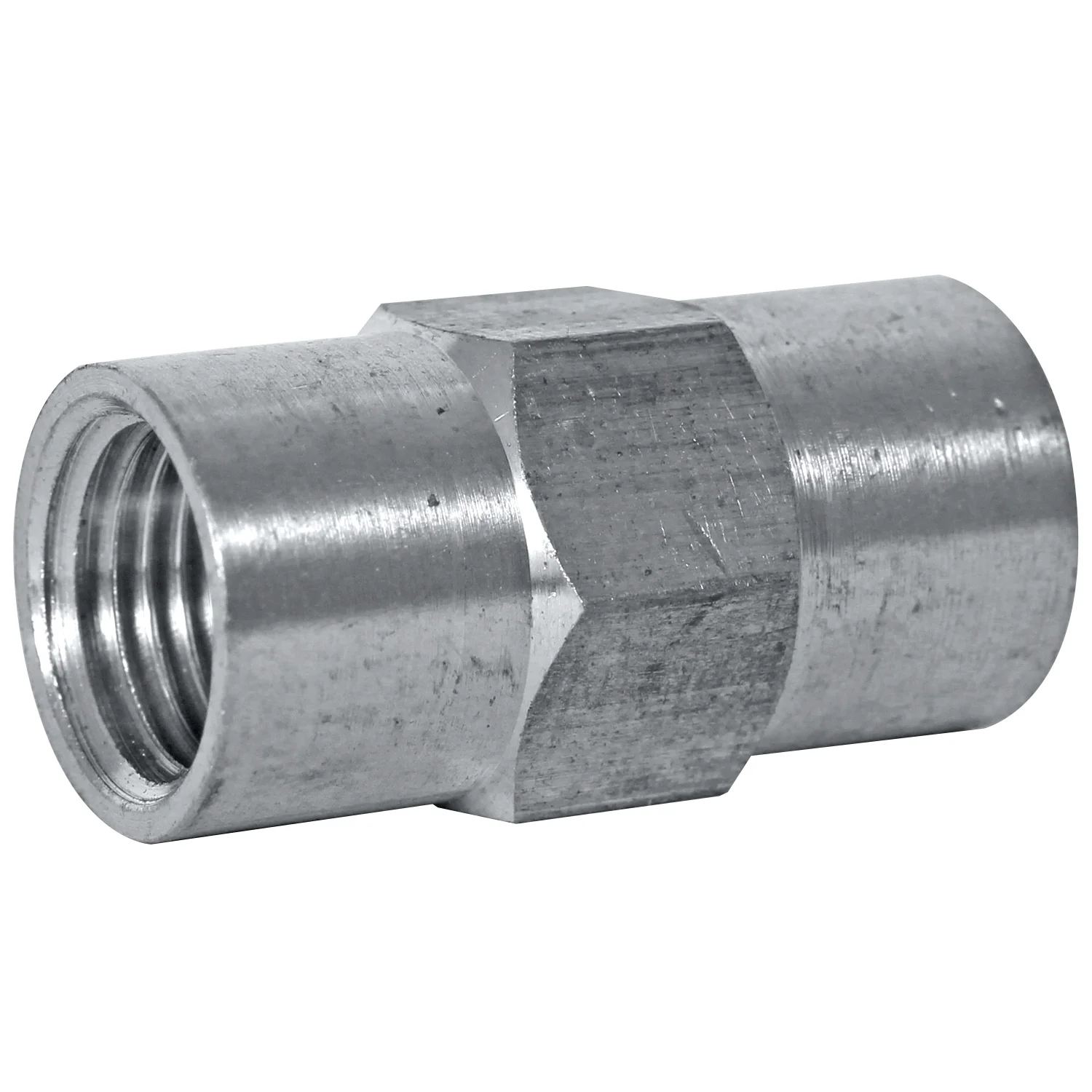 Stainless Steel Brake Line Union 3/16" (M10x1.0 Inverted)