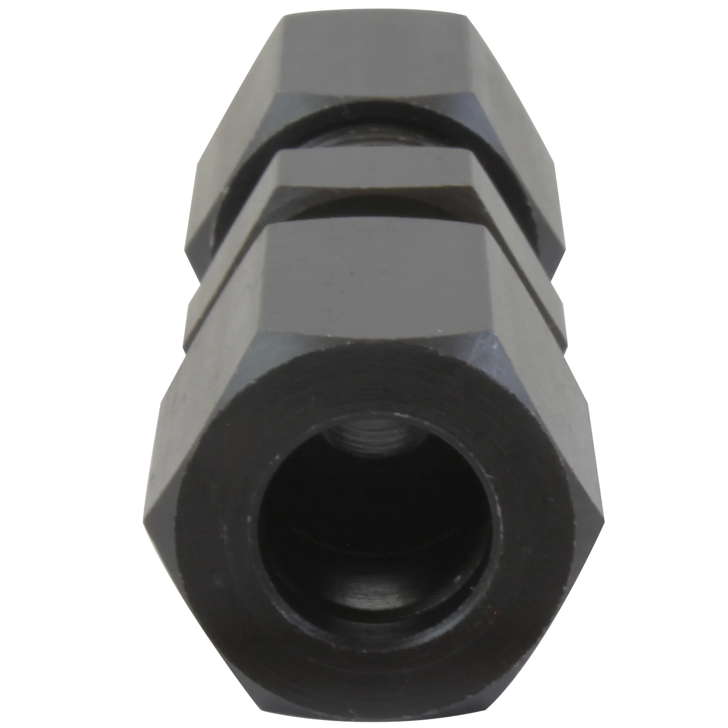 Compression Union High-Pressure Black Oxide Steel 3/8" - Image 4