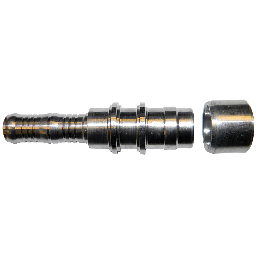 5/8" Aluminum Tube to #10 A/C Hose KLEDGE-LOK Repair Union