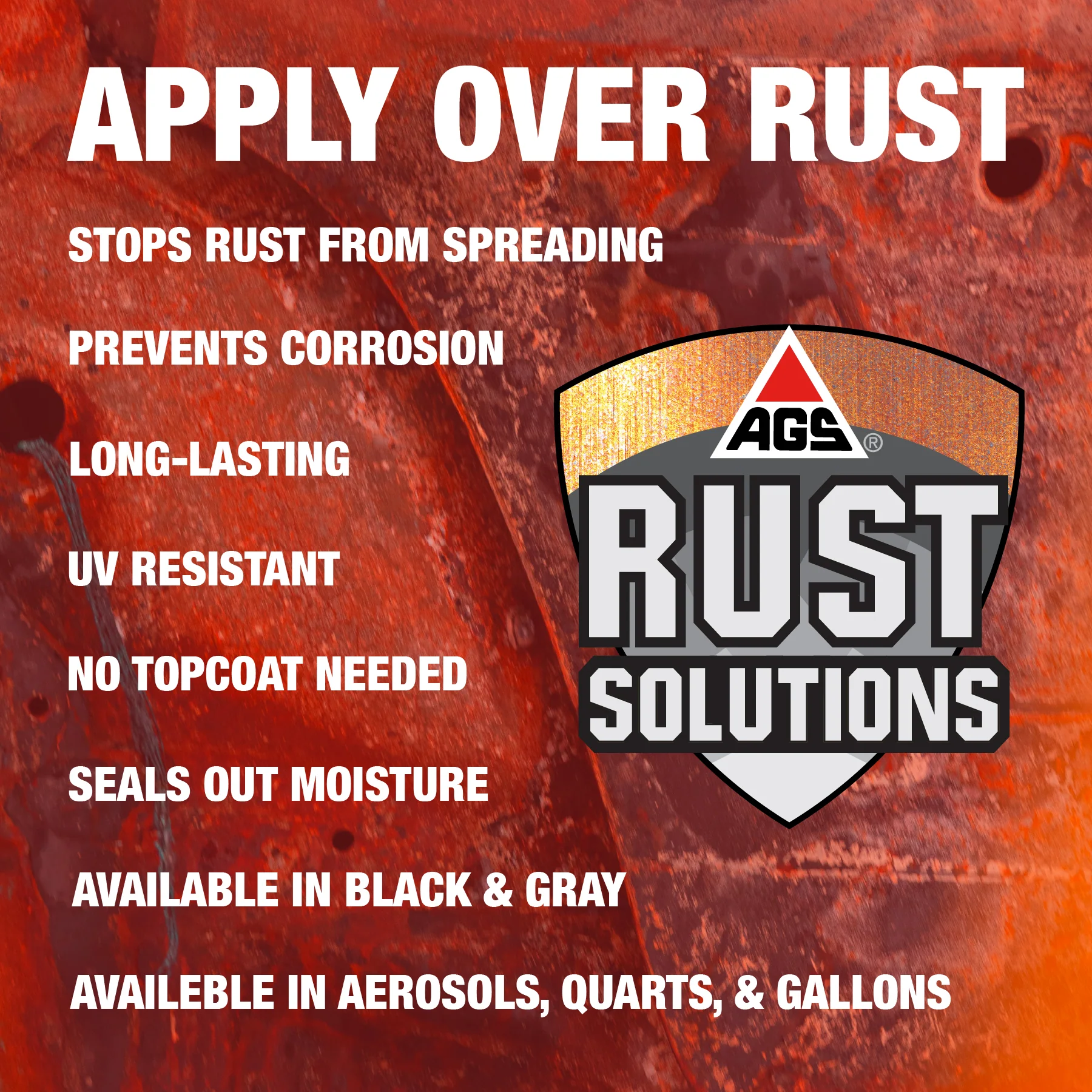 Matte Black Rust Paint Aerosol 14oz. - Image 7