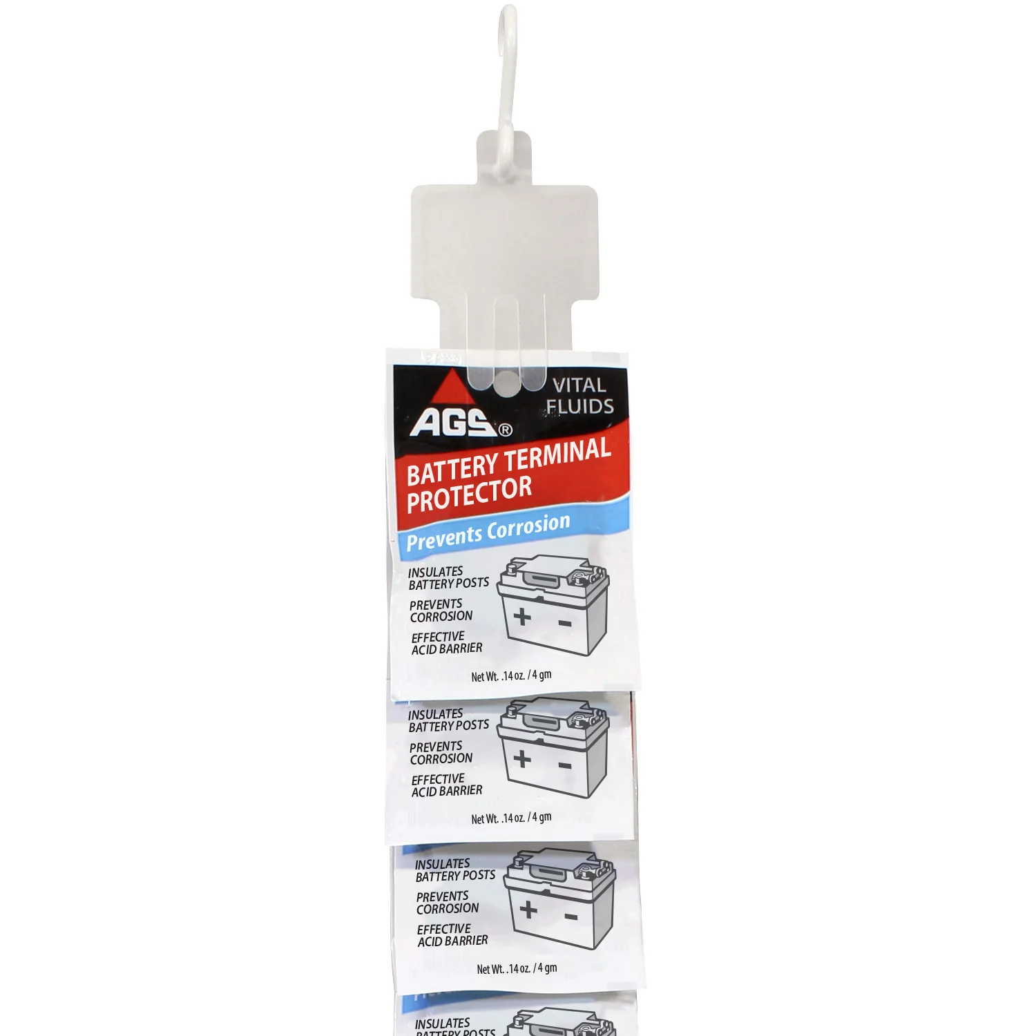 Battery Terminal Protector Single-Use – Retail Clip Strip Display