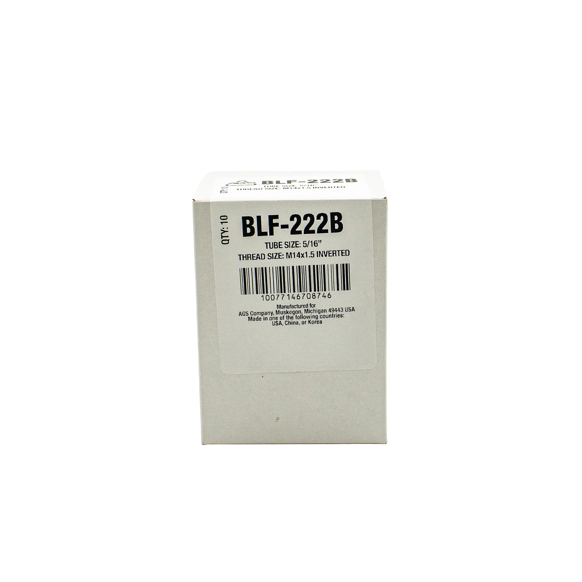 Black Oxide Tube Nut, M12-1.5 INV, 1/4" Line - Image 13