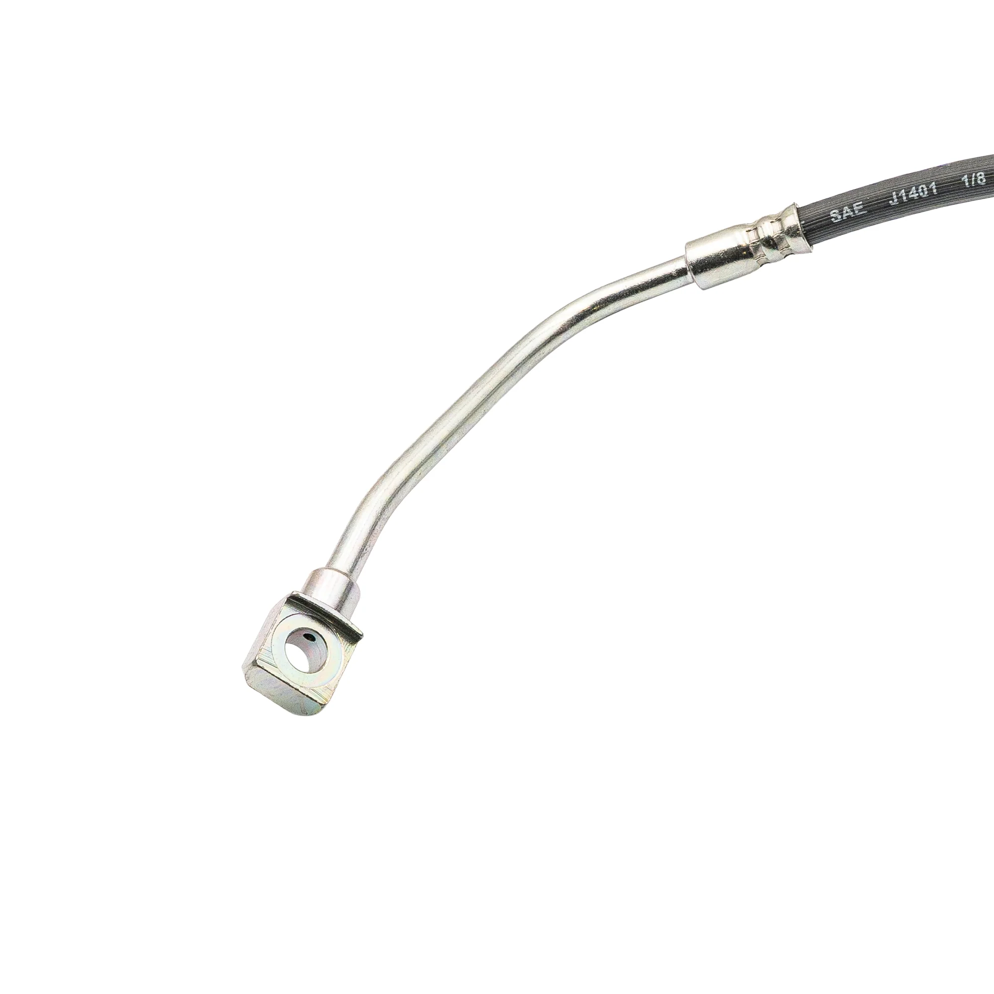 1988-2000 Multi-Vehicle Application Front Left Rubber Brake Hose | AGS-KT70412 - Image 3