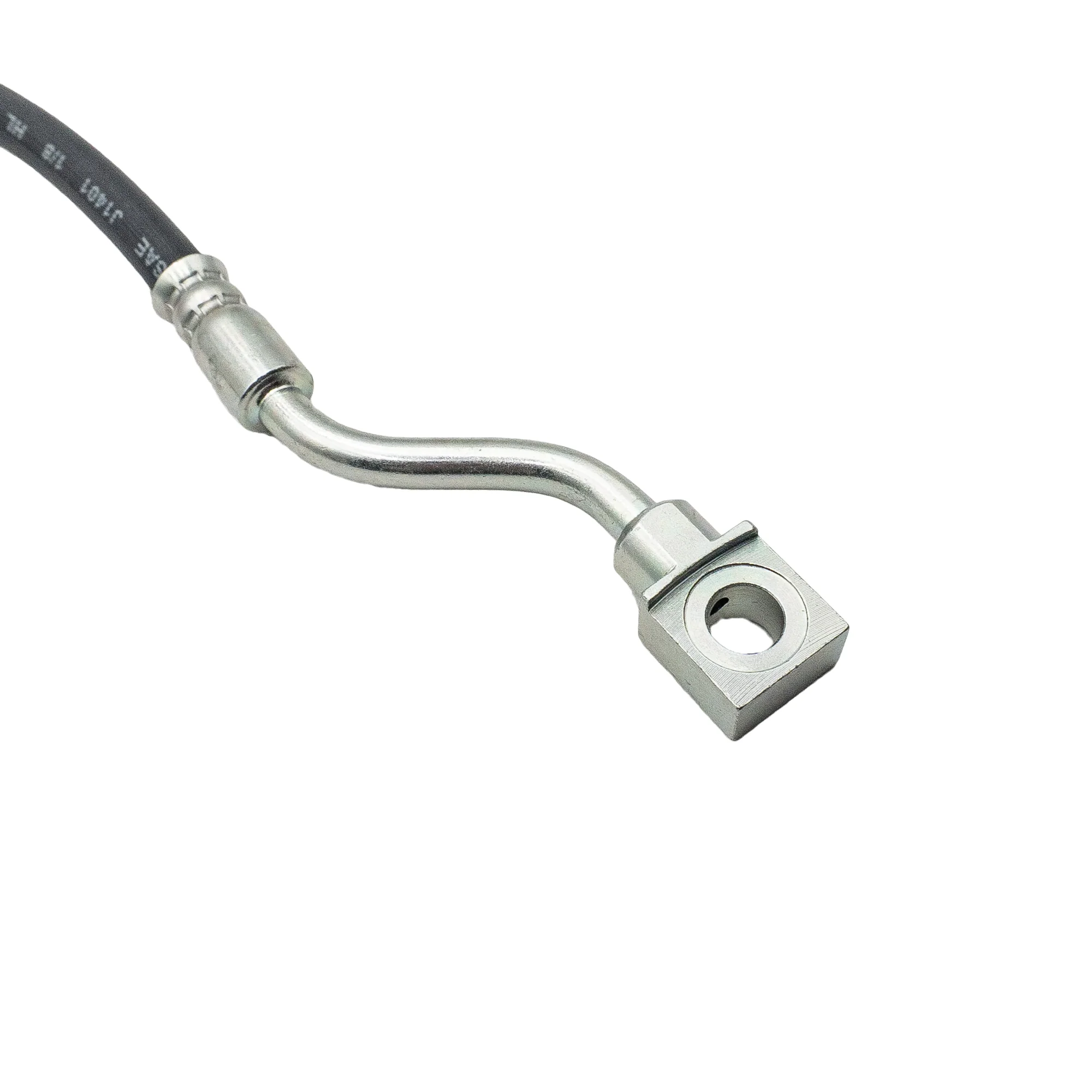 1988-2000 Multi-Vehicle Application Front Left Rubber Brake Hose | AGS-KT70398 - Image 2