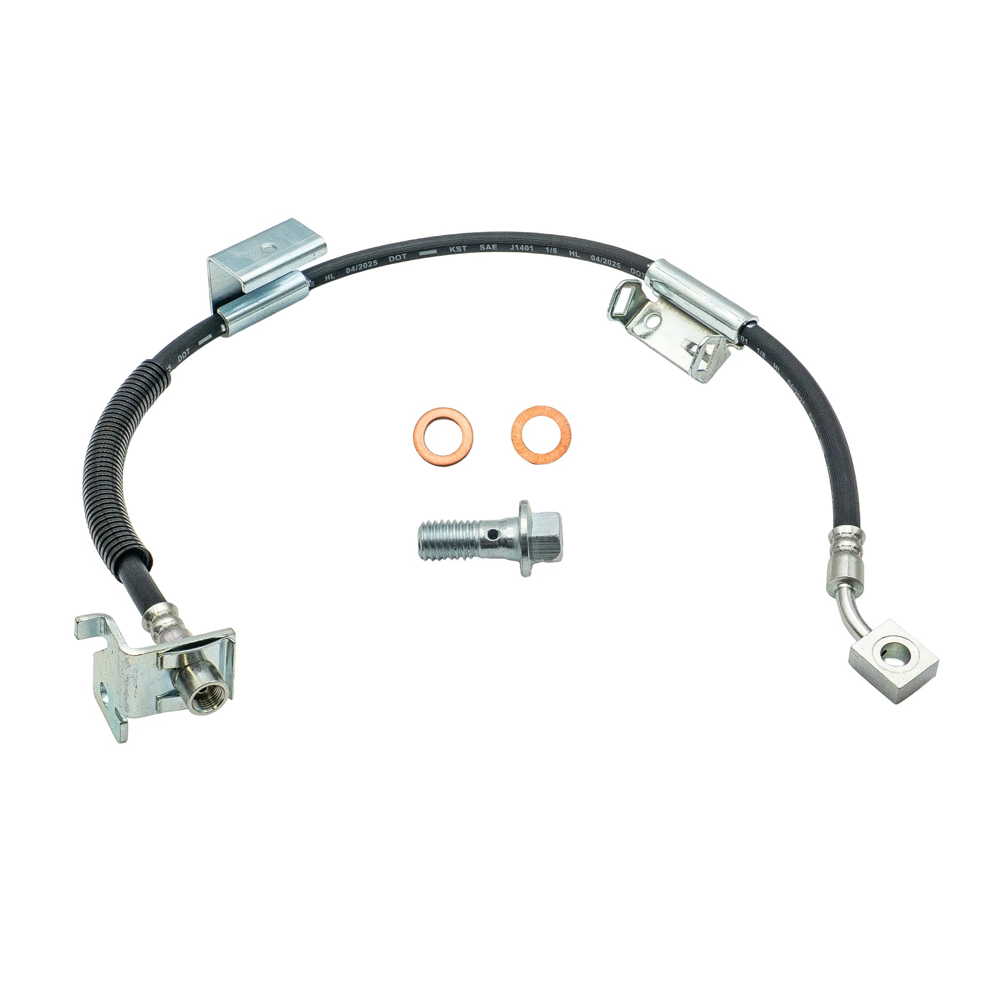 1999-2007 Chevrolet Silverado 1500, Chevrolet Silverado 1500 Classic +4 More Front Left Rubber Brake Hose | AGS-KT70331
