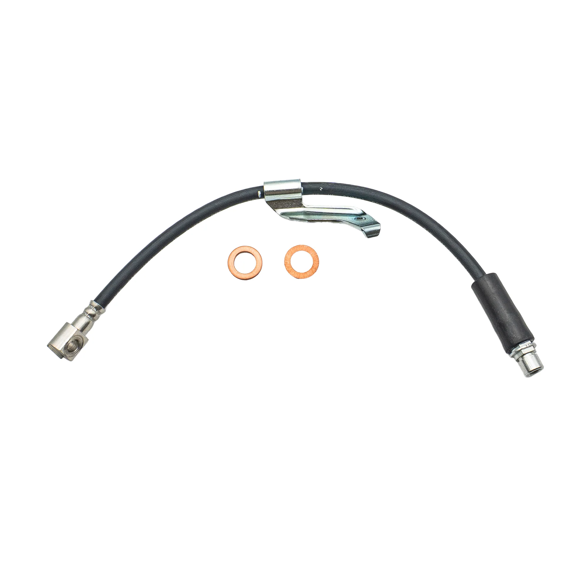 2003-2007 Chevrolet Equinox, Pontiac Torrent +1 More Front Left Rubber Brake Hose | AGS-KT70539 - Image 2
