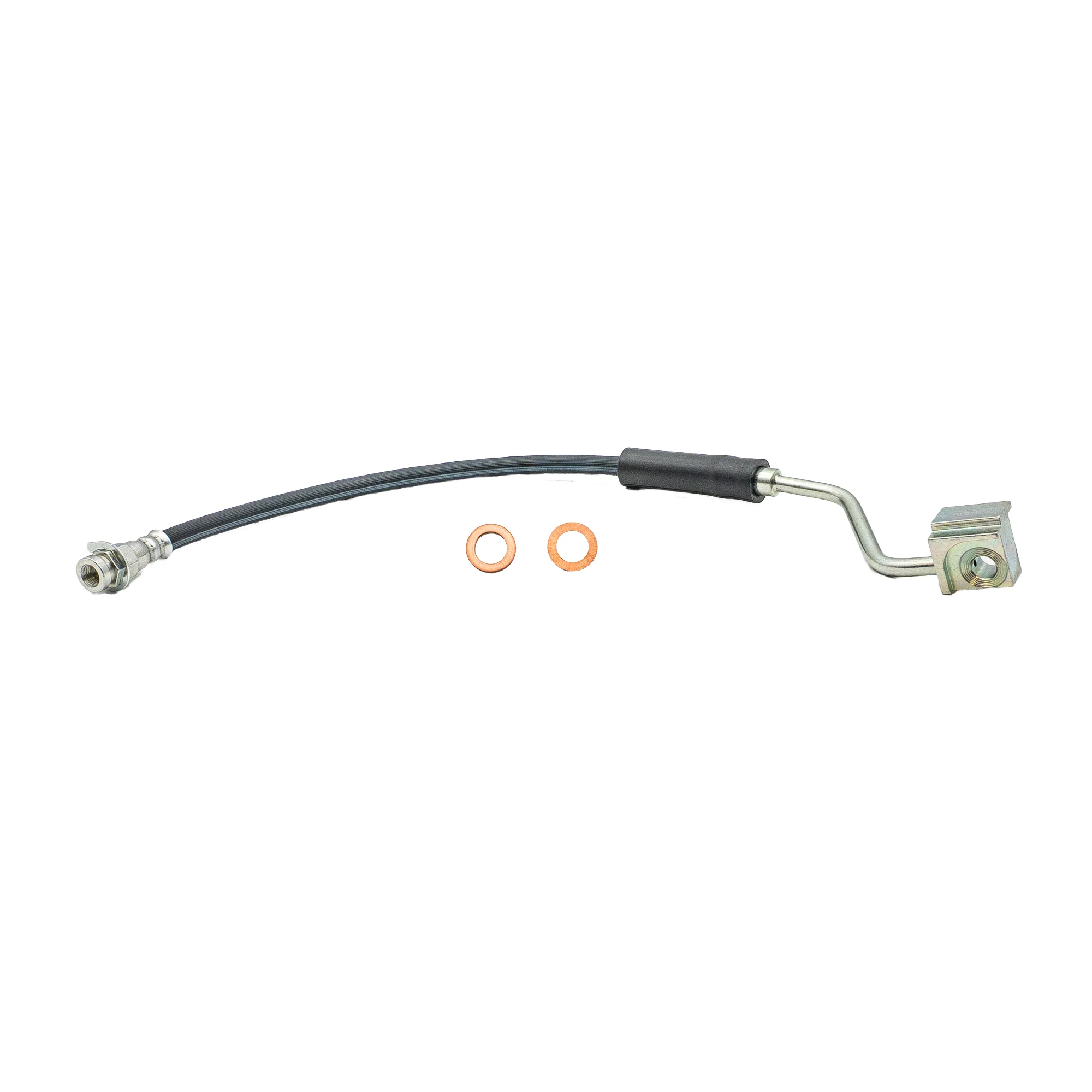 1980-1989 Ford Bronco, Ford F-100 +2 More Front Left Rubber Brake Hose | AGS-KT60007 - Image 2