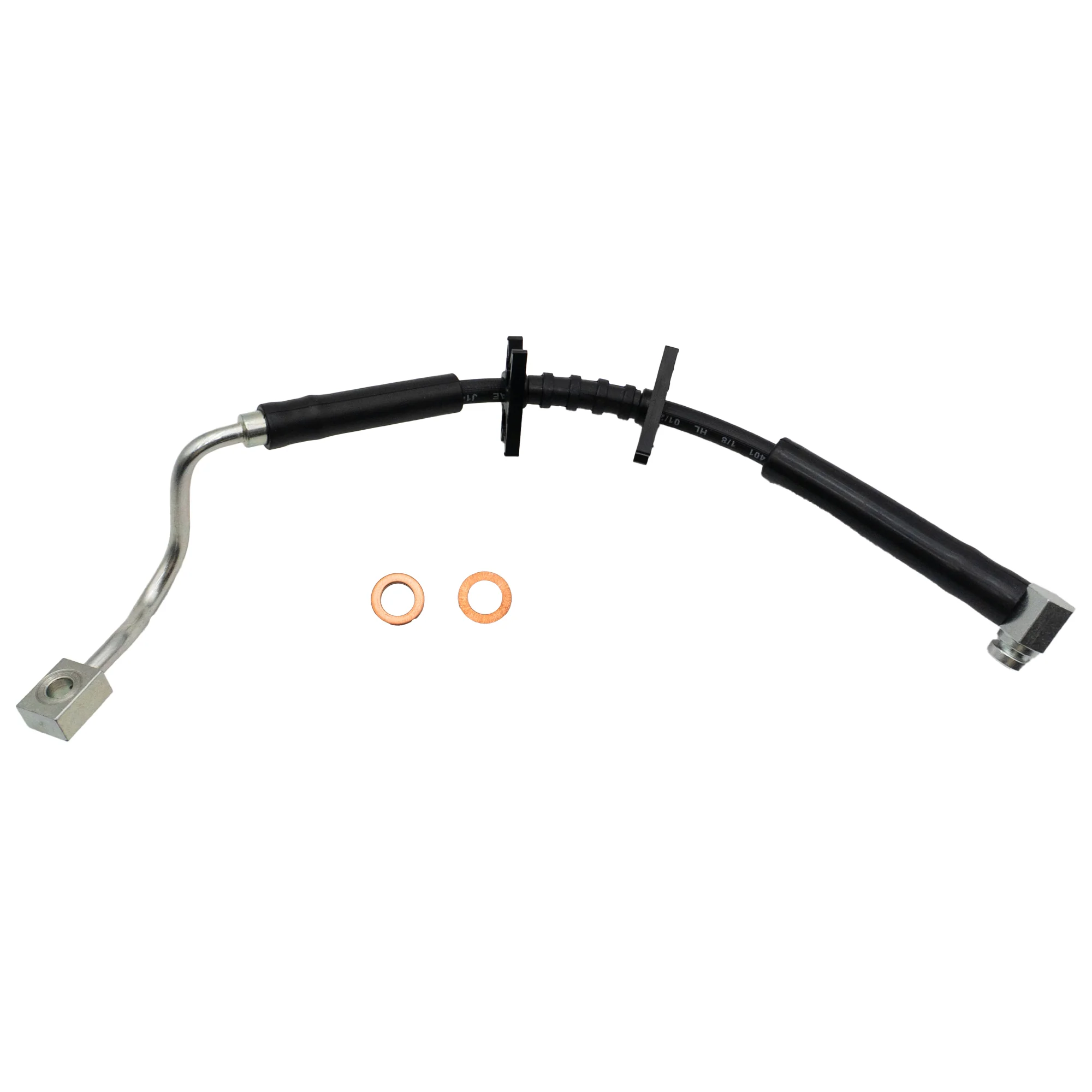 2005-2008 Ford F-150, Ford Lobo +1 More Front Right Rubber Brake Hose | AGS-KT60207N - Image 7