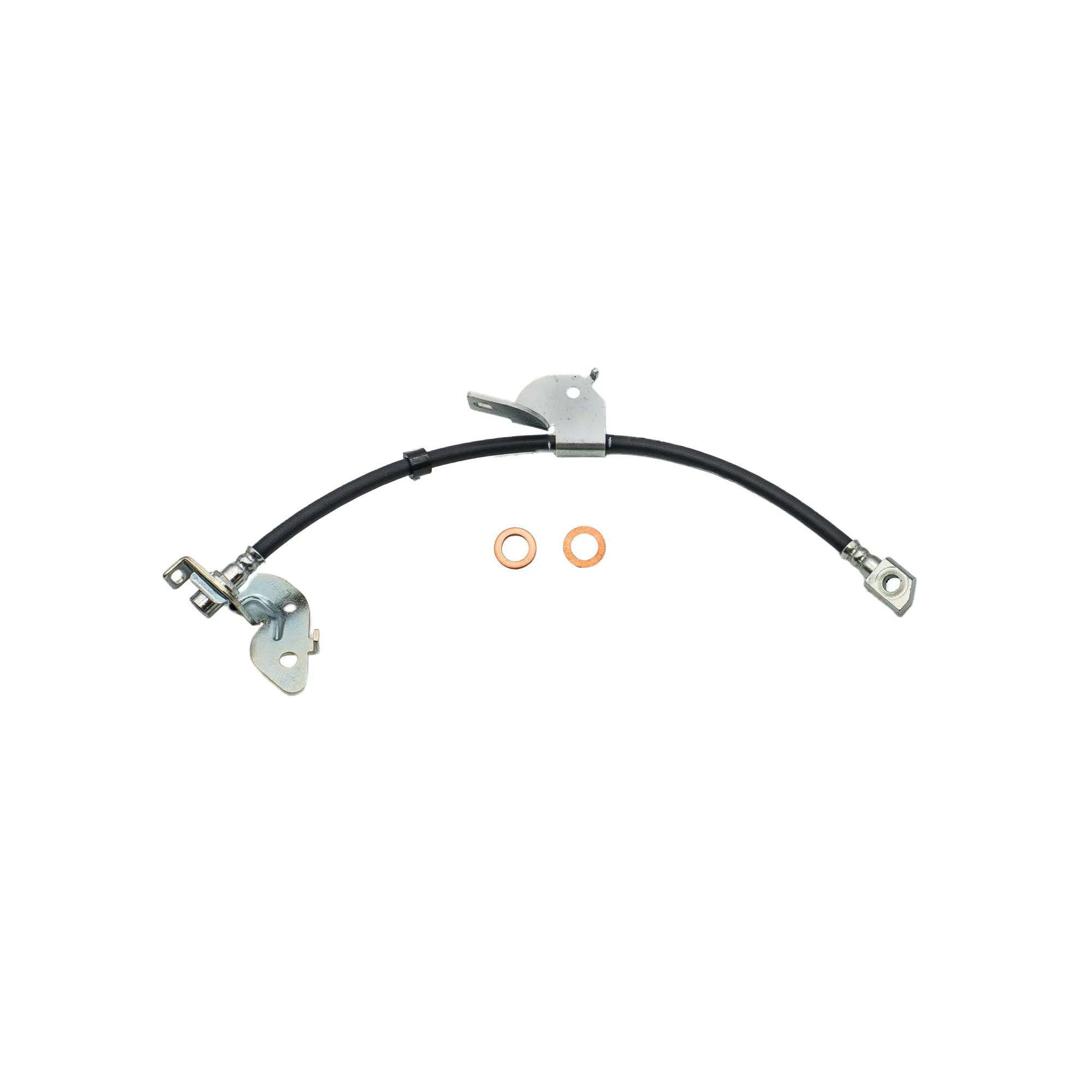 2009 Ford F-150 & Lobo Front Left Rubber Brake Hose | AGS-KT60190 - Image 2