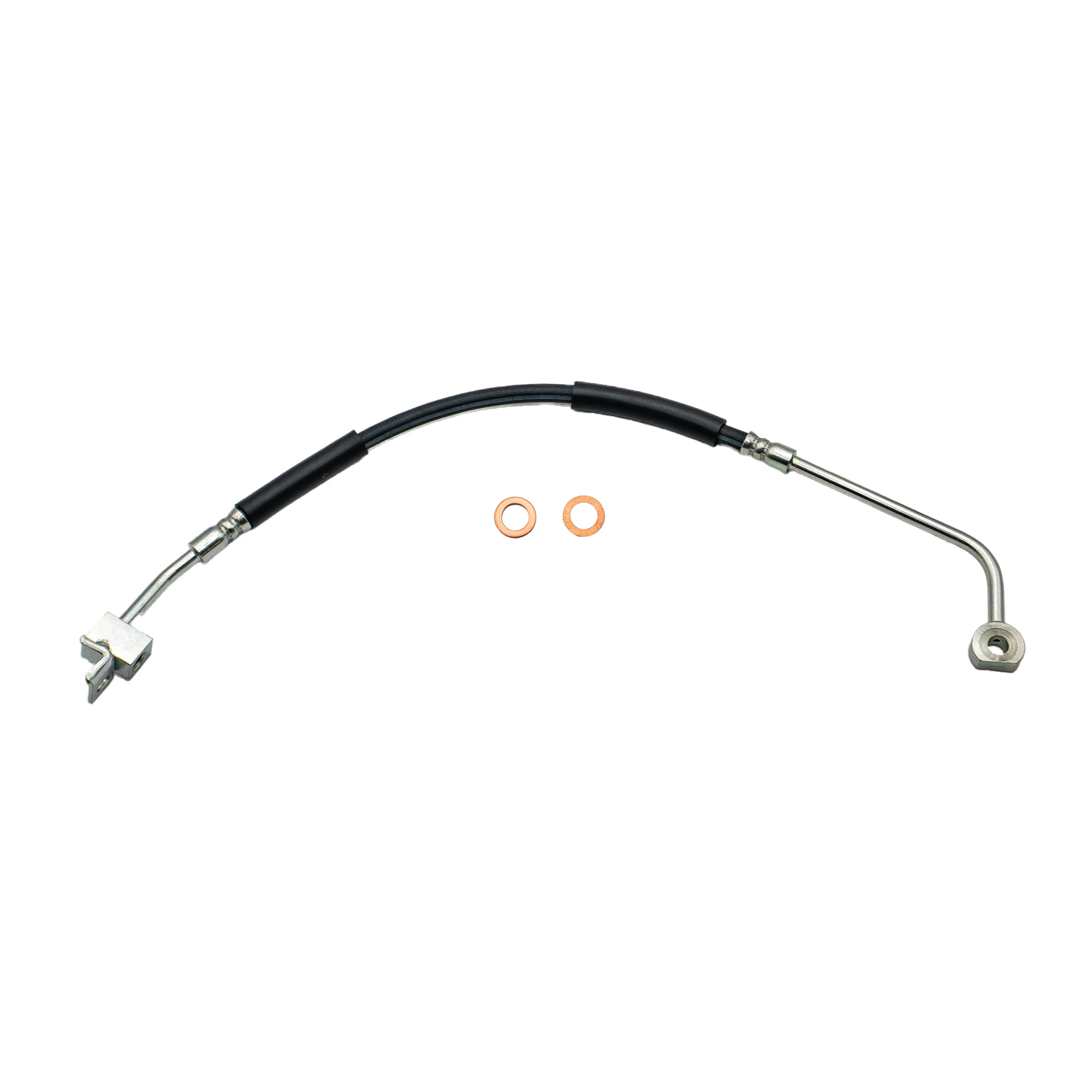2002-2007 Jeep Liberty Front Left Rubber Brake Hose | AGS-KT80286 - Image 2