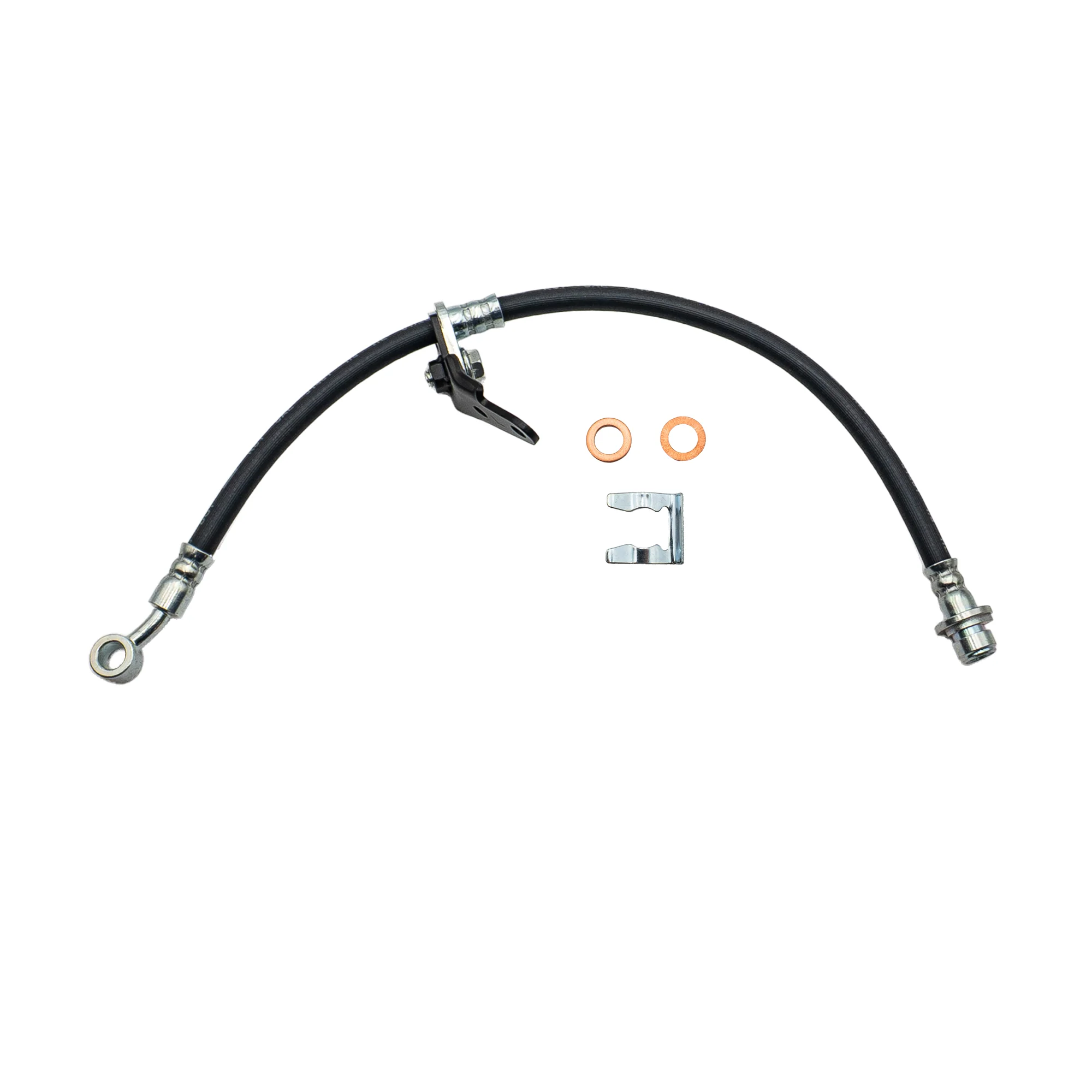 2003-2008 Acura TL, Acura TSX +1 More Front Left Rubber Brake Hose | AGS-KT40333 - Image 2