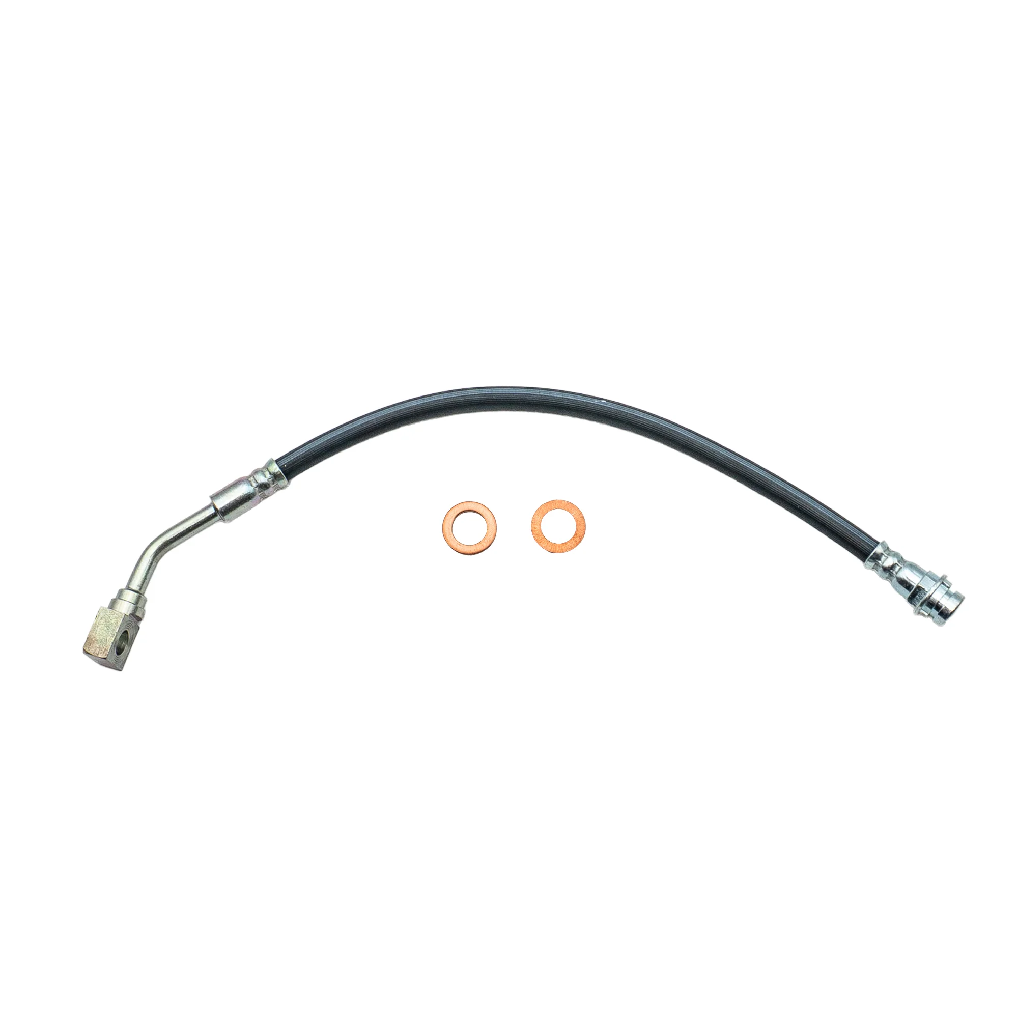 1997-2009 Multi-Vehicle Application Front Rubber Brake Hose | AGS-KT70098 - Image 2