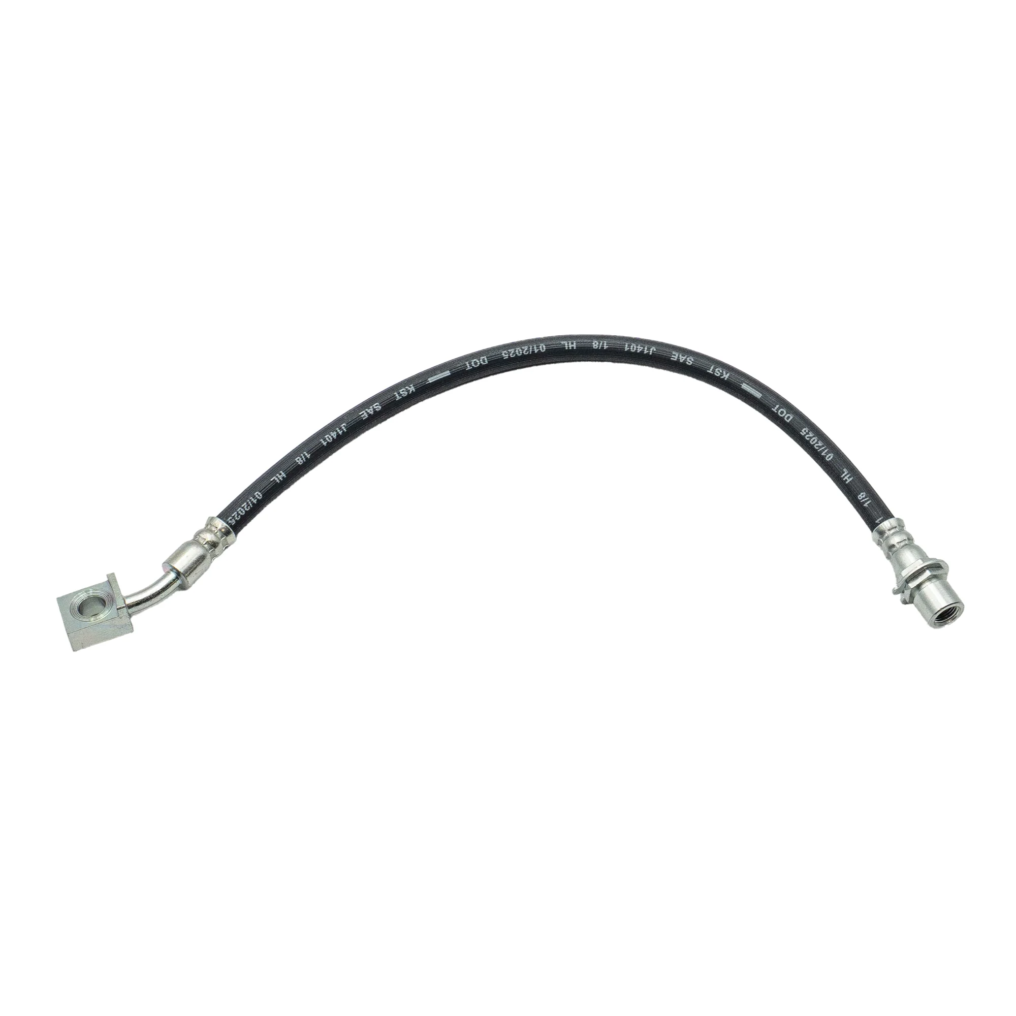 2007-2019 Multi-Vehicle Application Rear Left Rubber Brake Hose | AGS-KT70576 - Image 2
