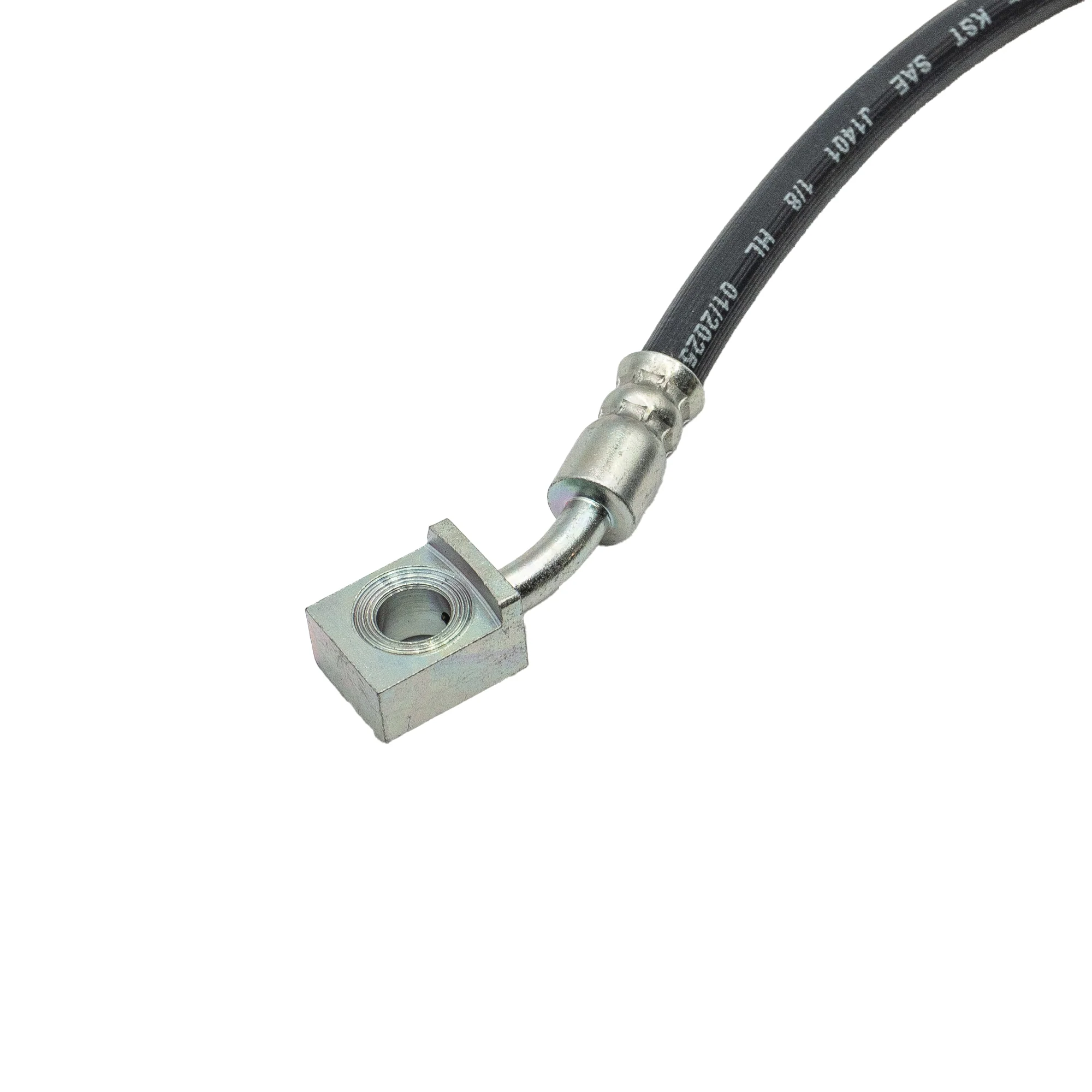 2007-2019 Multi-Vehicle Application Rear Left Rubber Brake Hose | AGS-KT70576 - Image 3