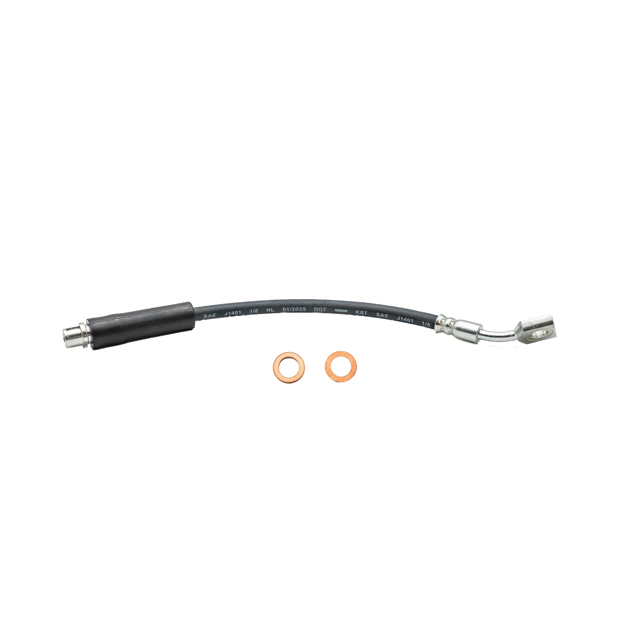 2004-2012 Chevrolet Malibu, Pontiac G6 +2 More Rear Rubber Brake Hose | AGS-KT70545 - Image 2