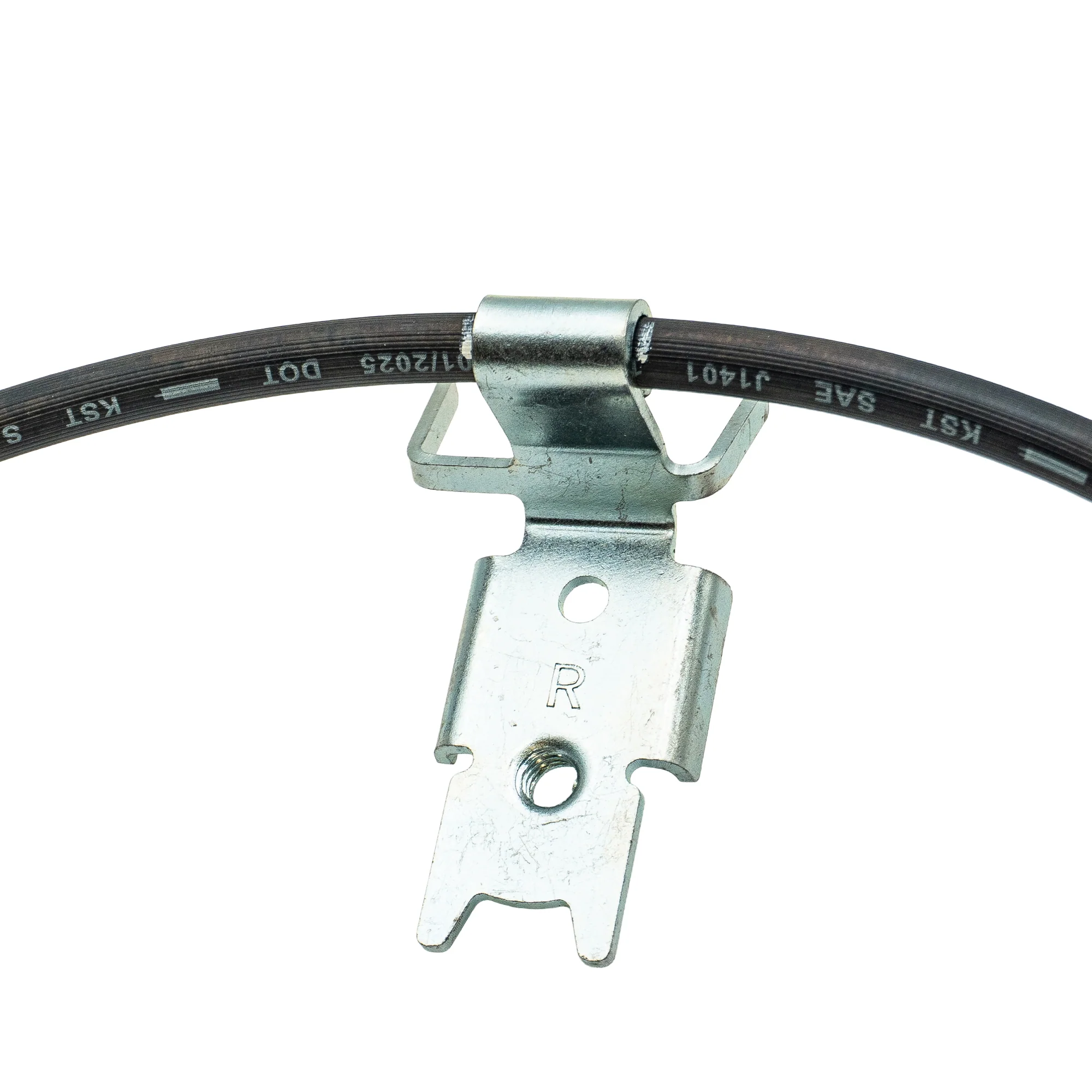 2005-2011 Chrysler 300, Dodge Challenger +2 More Front Right Rubber Brake Hose | AGS-KT80298 - Image 3