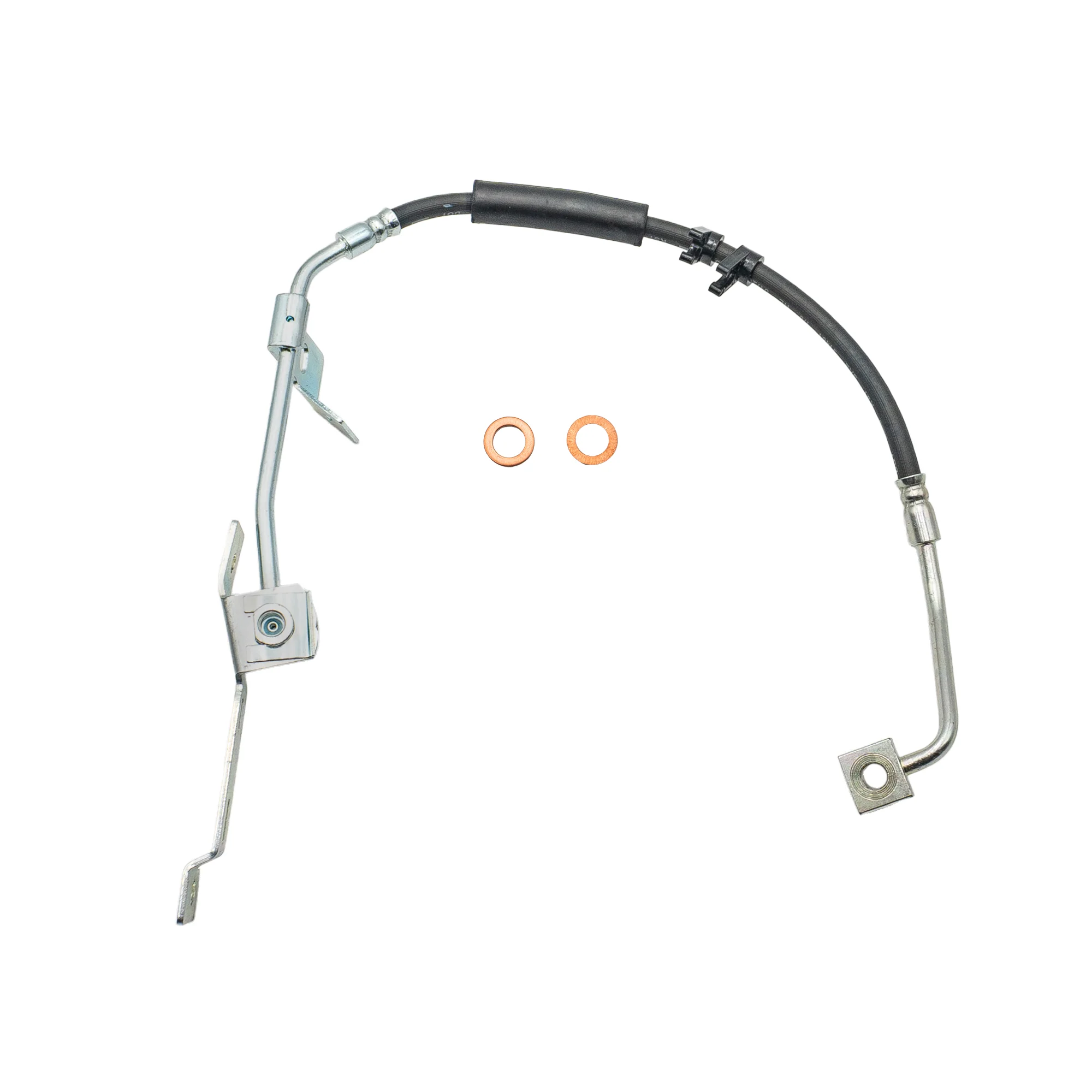 2004-2005 Dodge Ram 1500 Front Left Rubber Brake Hose | AGS-KT80364 - Image 2