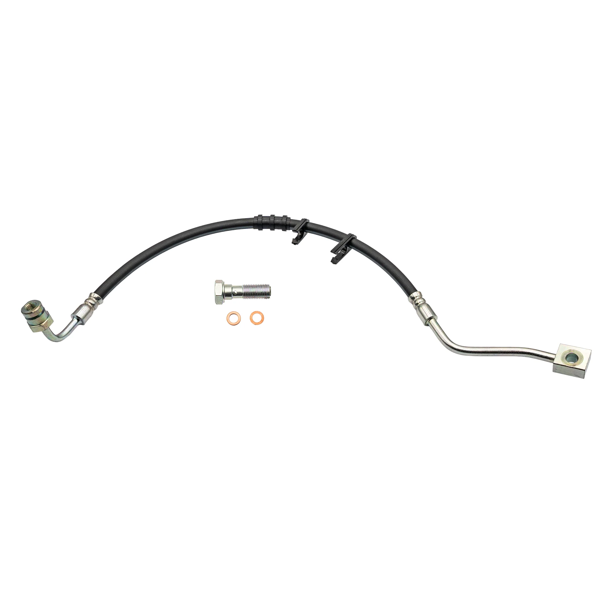 2008-2023 Multi-Vehicle Application Front Right Rubber Brake Hose | AGS-KT60098