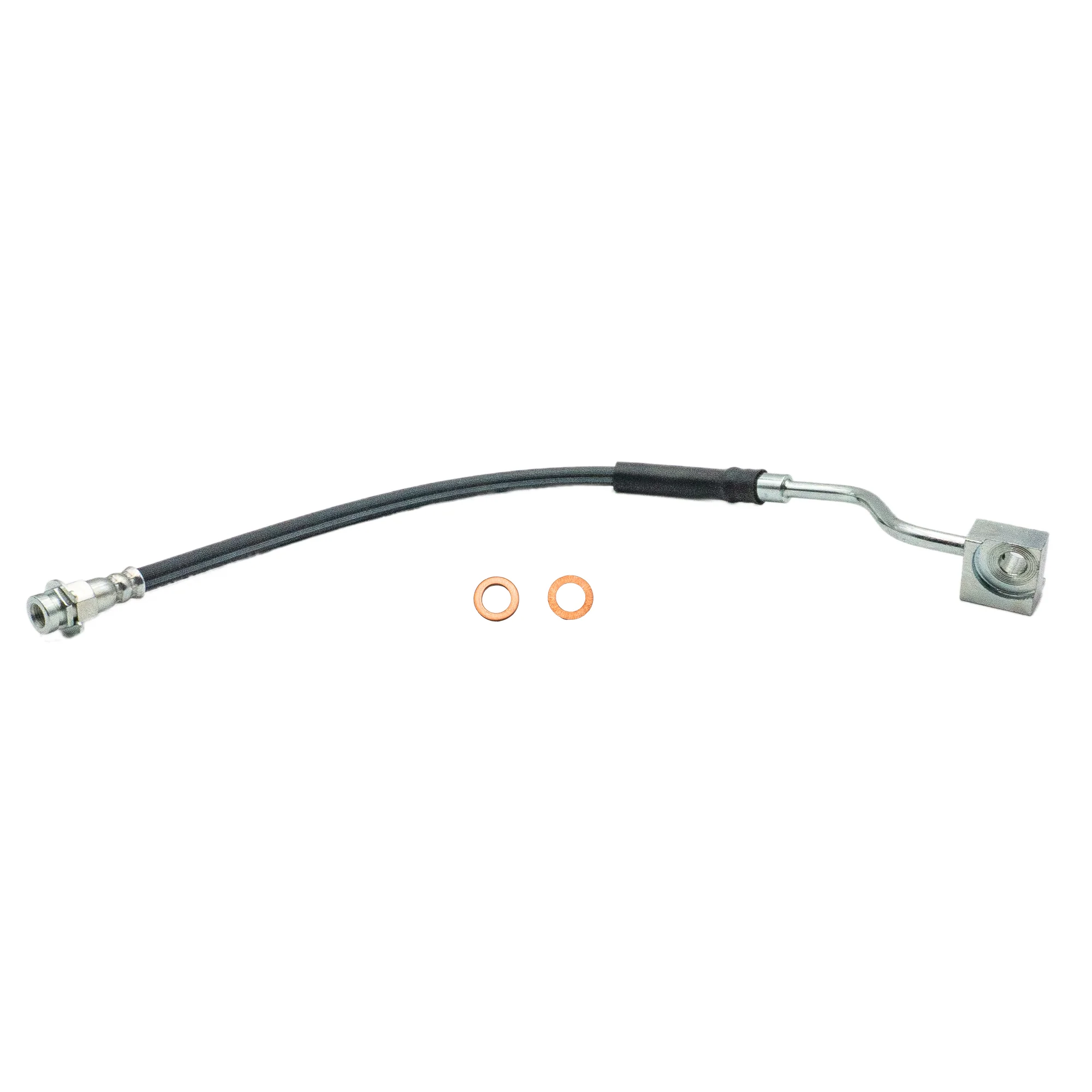 1980-1989 Ford Bronco, Ford F-100 +2 More Front Right Rubber Brake Hose | AGS-KT60006 - Image 2