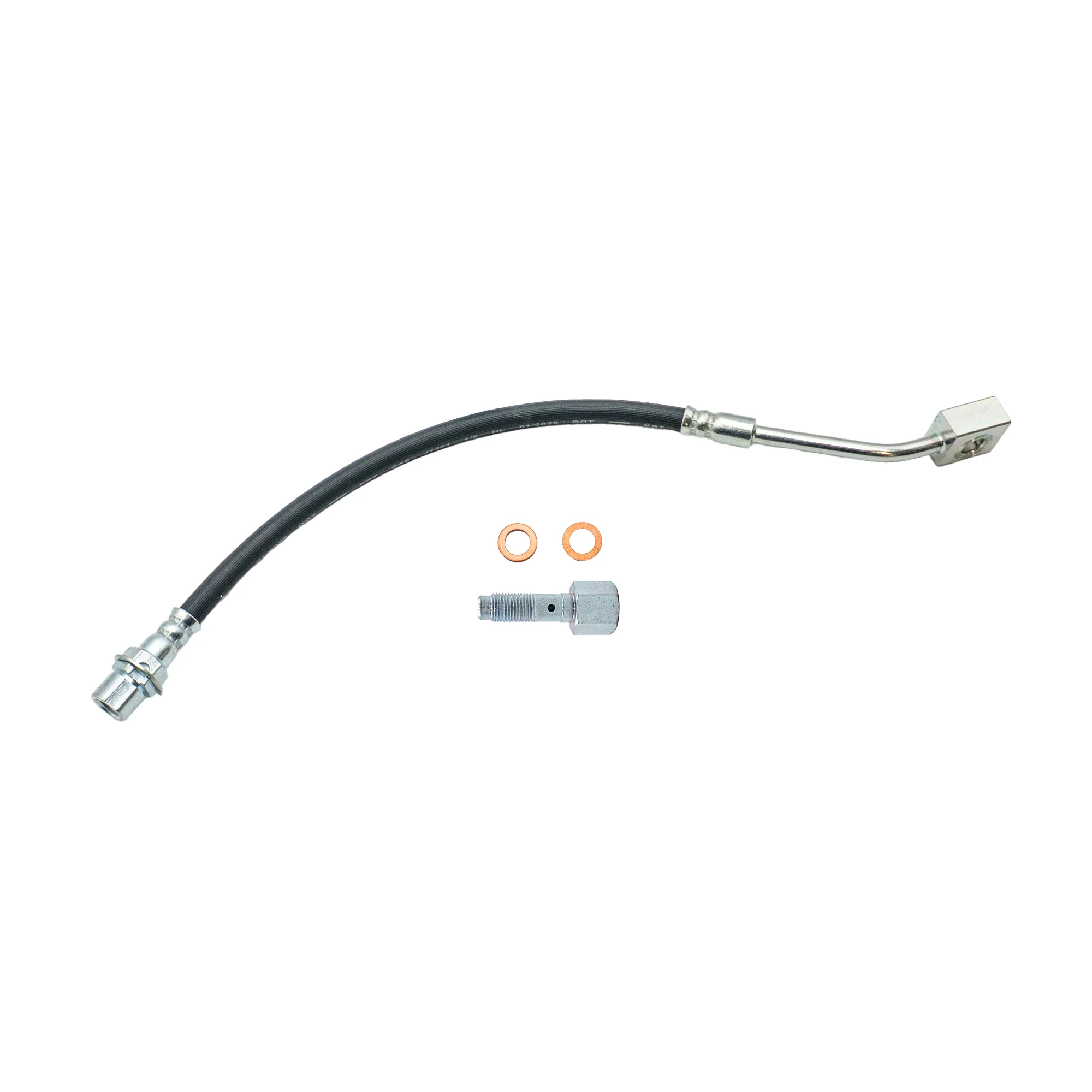 1999-2004 Ford Mustang Front Right Rubber Brake Hose | AGS-KT60332 - Image 2