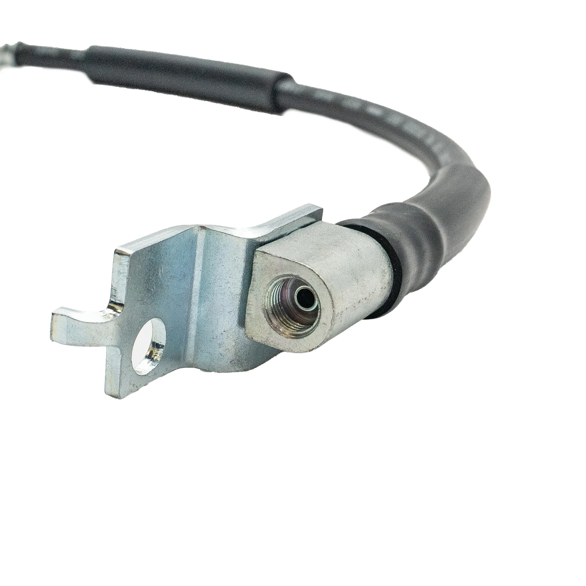 1990-2006 Jeep Cherokee, Jeep Comanche +4 More Front Right Rubber Brake Hose | AGS-KT80016 - Image 2