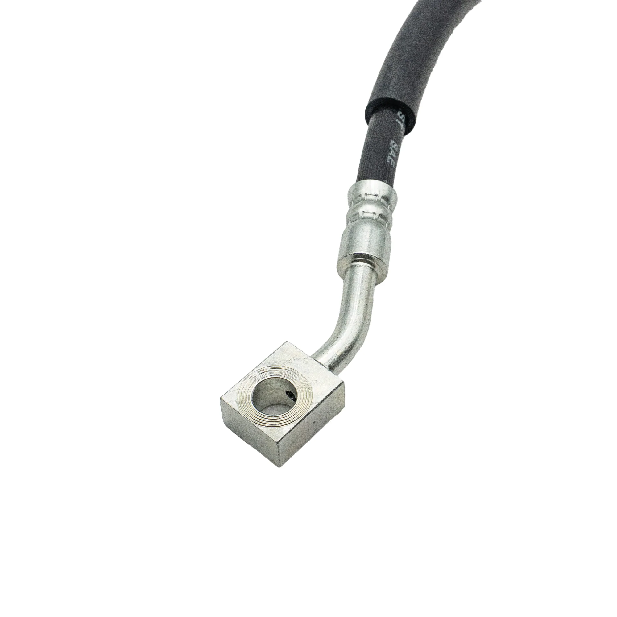 1990-2006 Jeep Cherokee, Jeep Comanche +4 More Front Right Rubber Brake Hose | AGS-KT80016 - Image 3