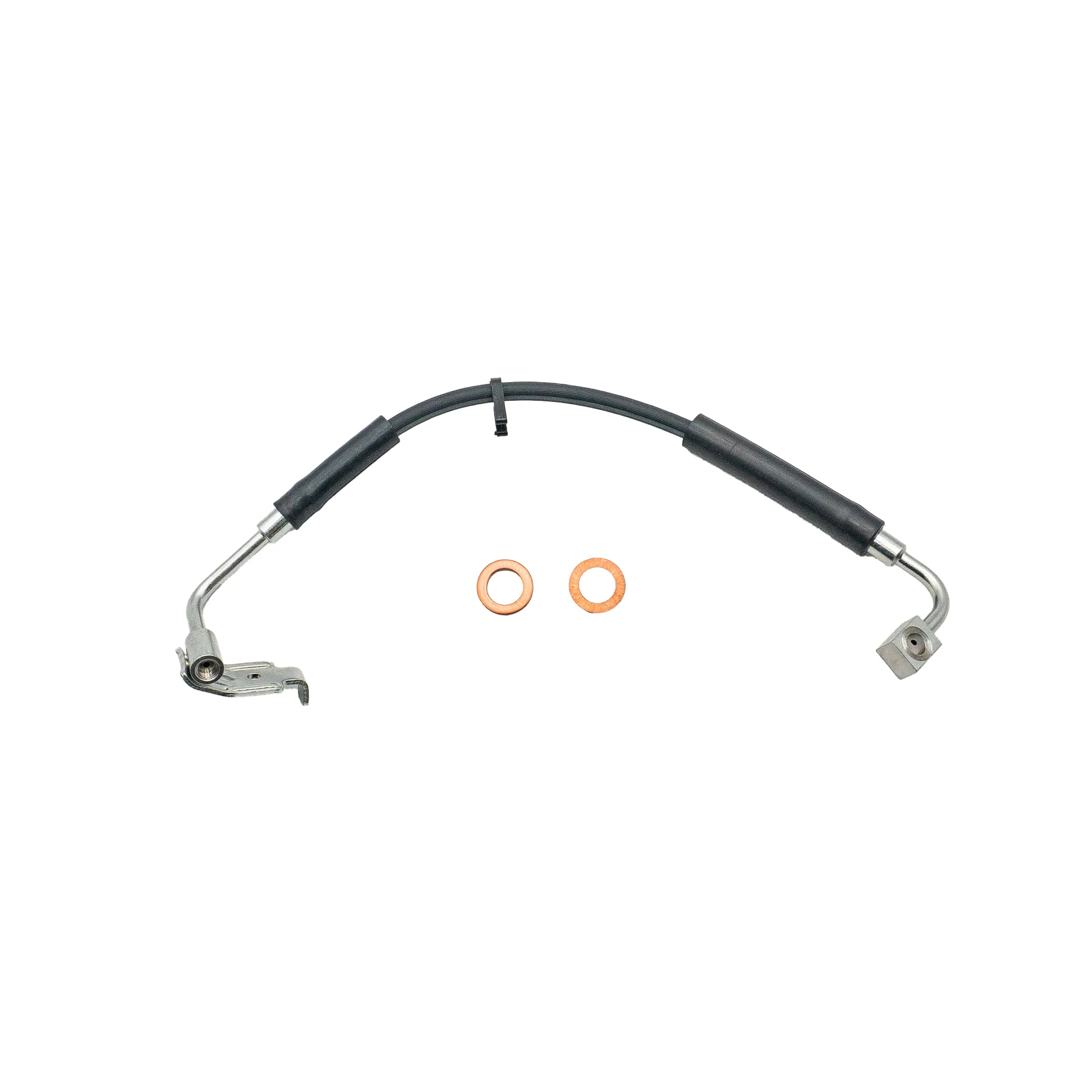 2007-2010 Jeep Wrangler Front Left Rubber Brake Hose | AGS-KT80361