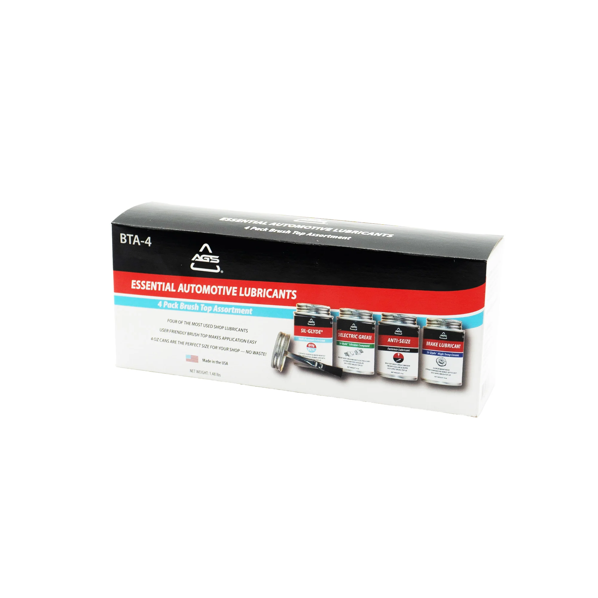 Brush Top Auto Shop Kit, 4 oz