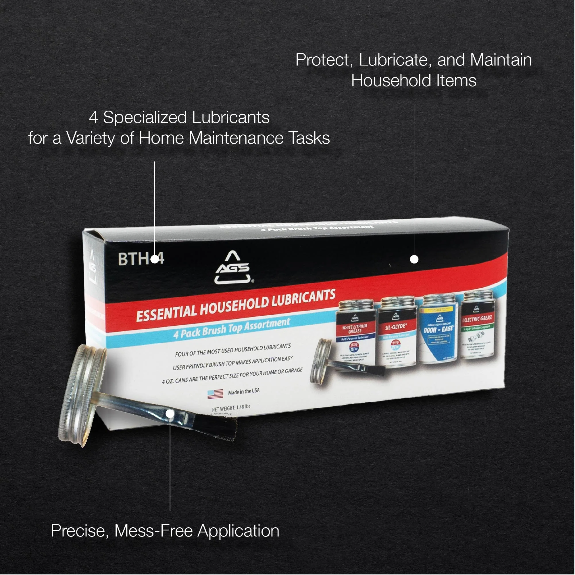 Brush Top Home Kit, 4oz - Image 6