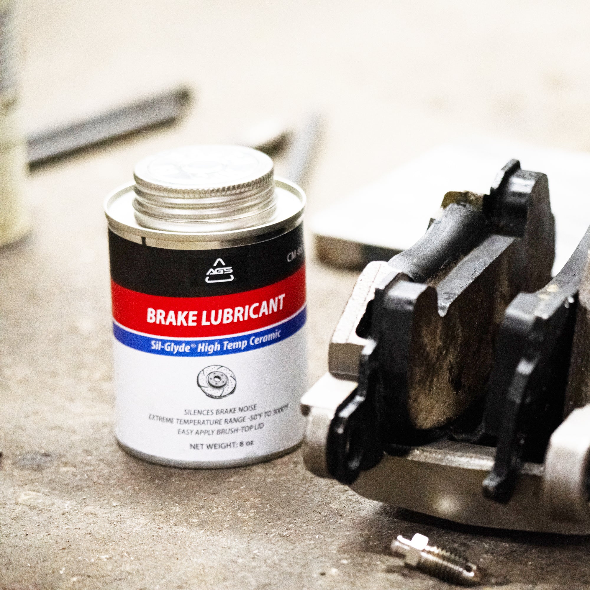 Cerami-Glyde High Temperature Brake Lubricant - 8oz Brush Top - Image 7