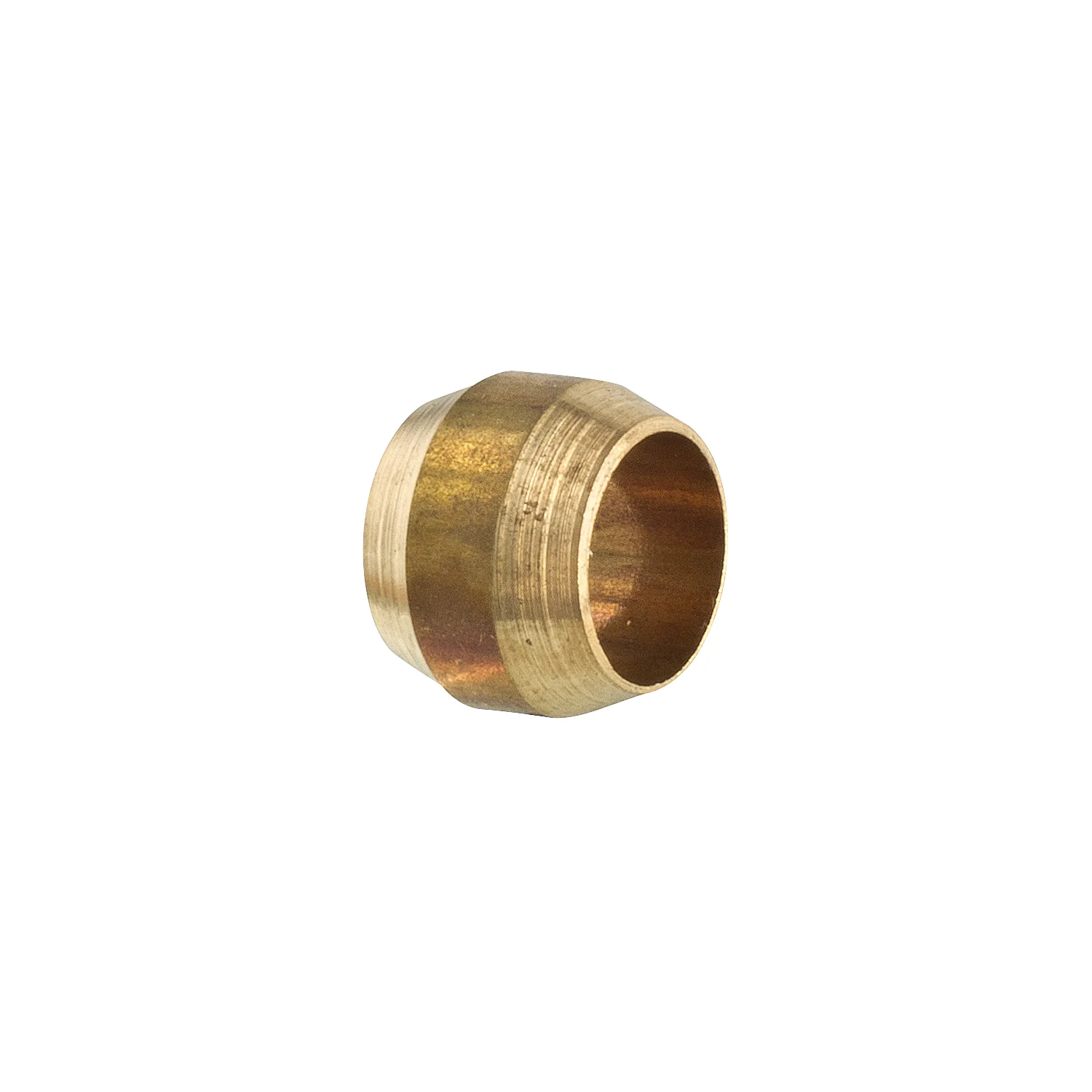 Brass Compression Sleeve 1/4" – Bag of 10