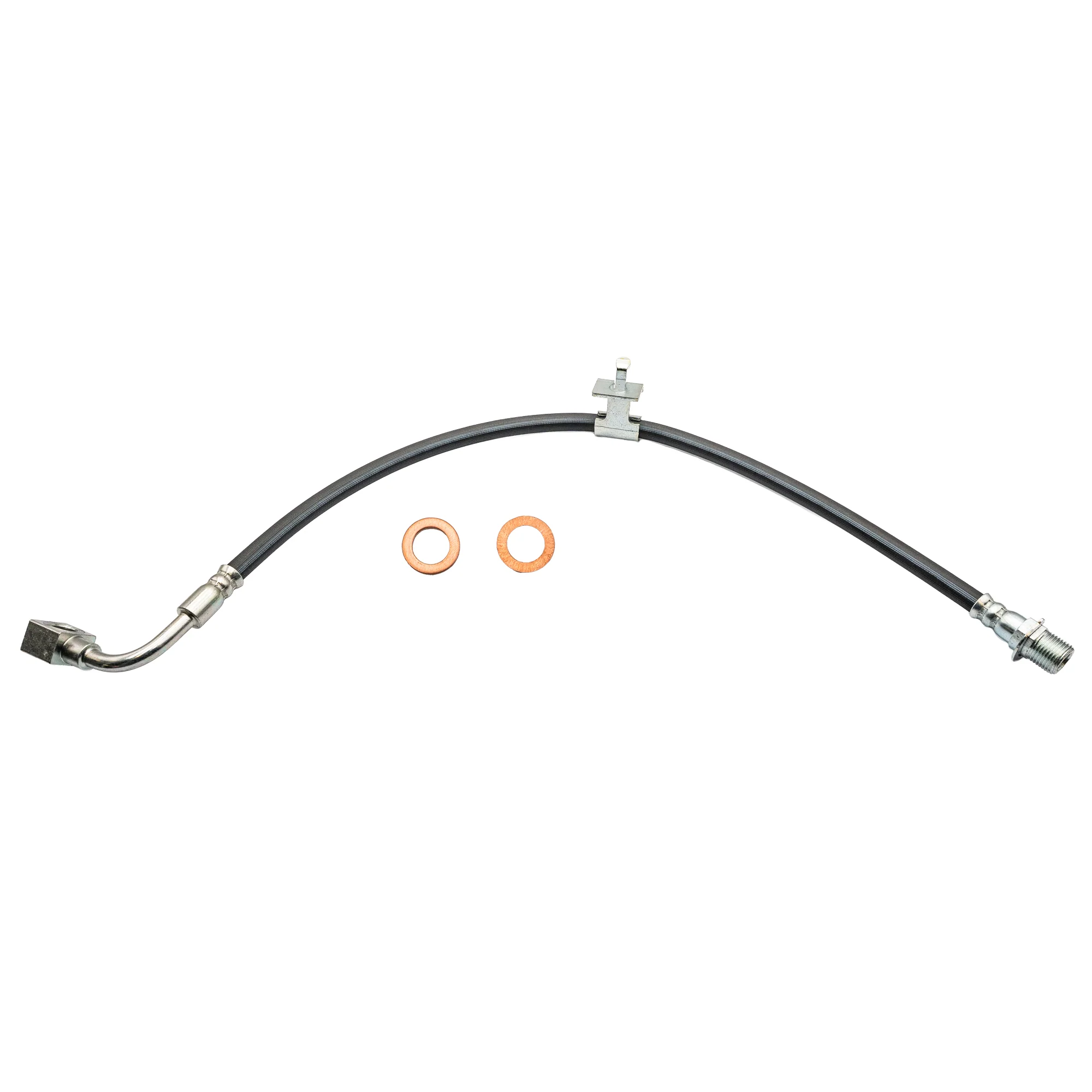 1972-1978 Multi-Vehicle Application Front Right Rubber Brake Hose | AGS-KT70069 - Image 2