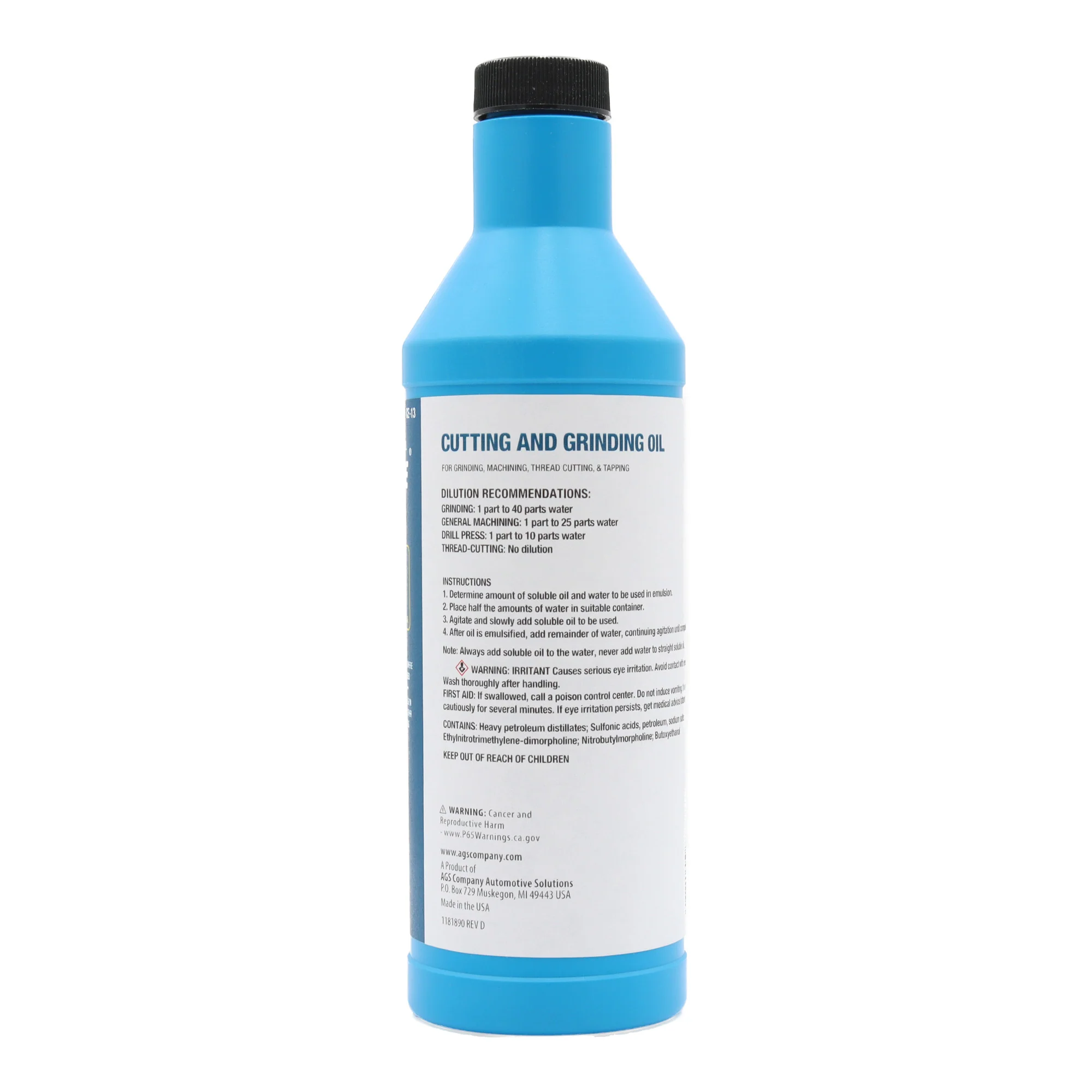 Cutting & Grinding Oil 13oz - Image 8