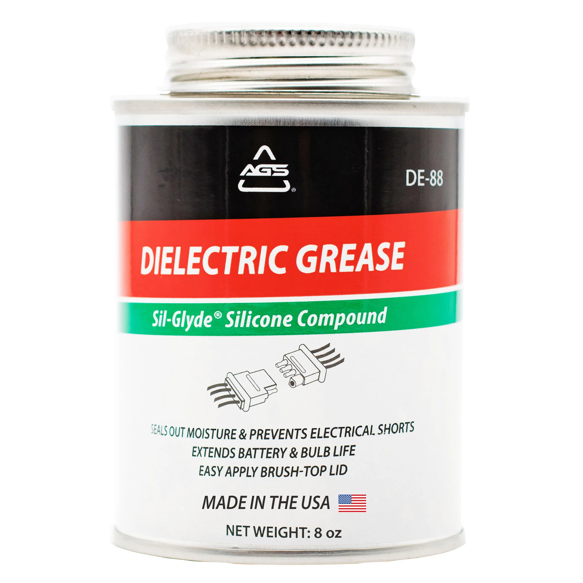Dielectric Grease - 8oz Brush Top