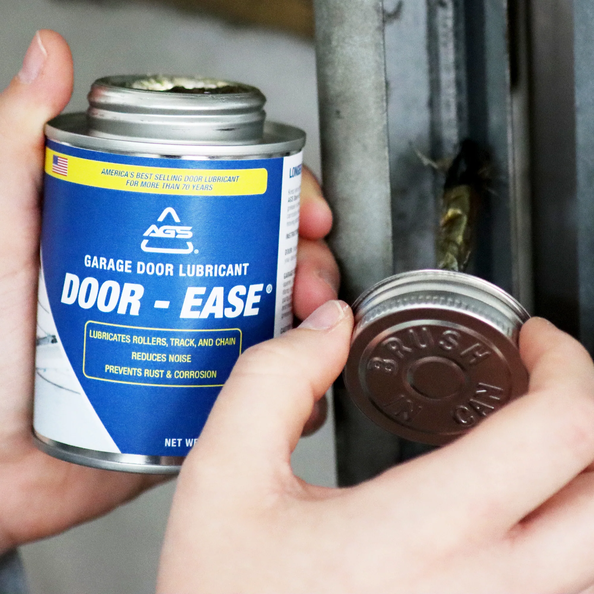 Door-Ease Garage Door Lubricant - 4oz Brush Top - Image 7