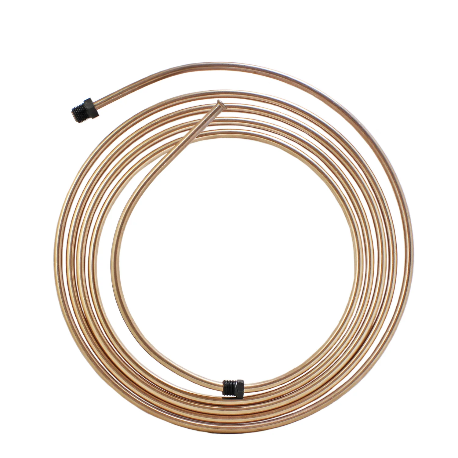 EZ-Fit NiCopp Brake Line 1/4" x 133" – Pre-Flared 7/16-24 & 1/2-20