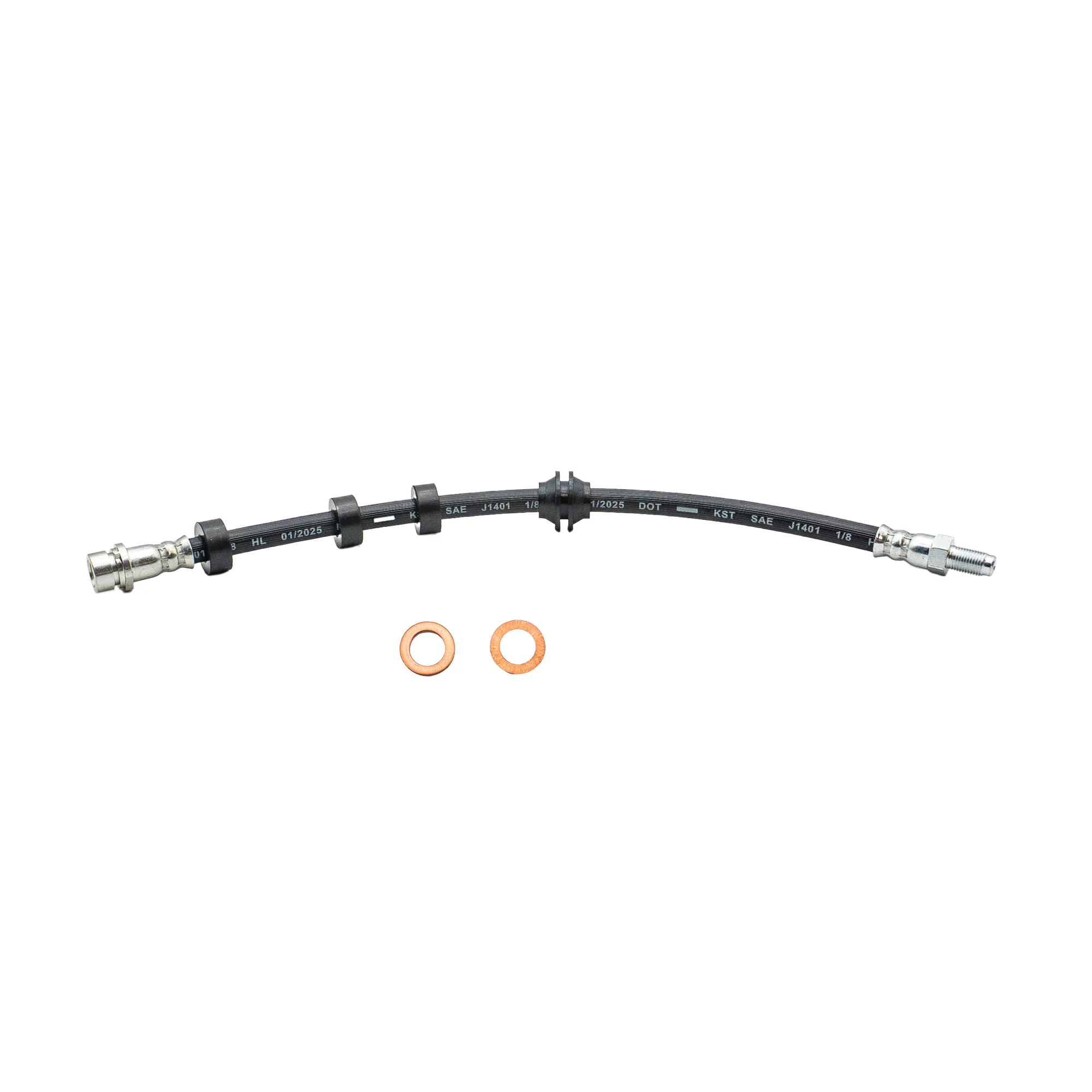 2000-2004 Ford Focus Front Rubber Brake Hose | AGS-KT60330 - Image 3