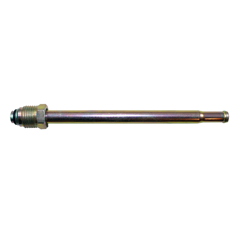 Fuel Line Adapter - 3/8" Steel to 3/8" Nylon - 2 per Bag