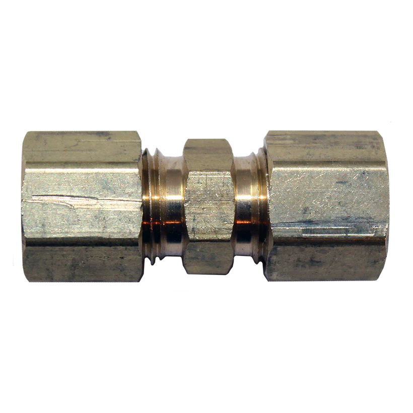 Fuel Line Compression Union - 1/4" Nylon to 1/4" Nylon