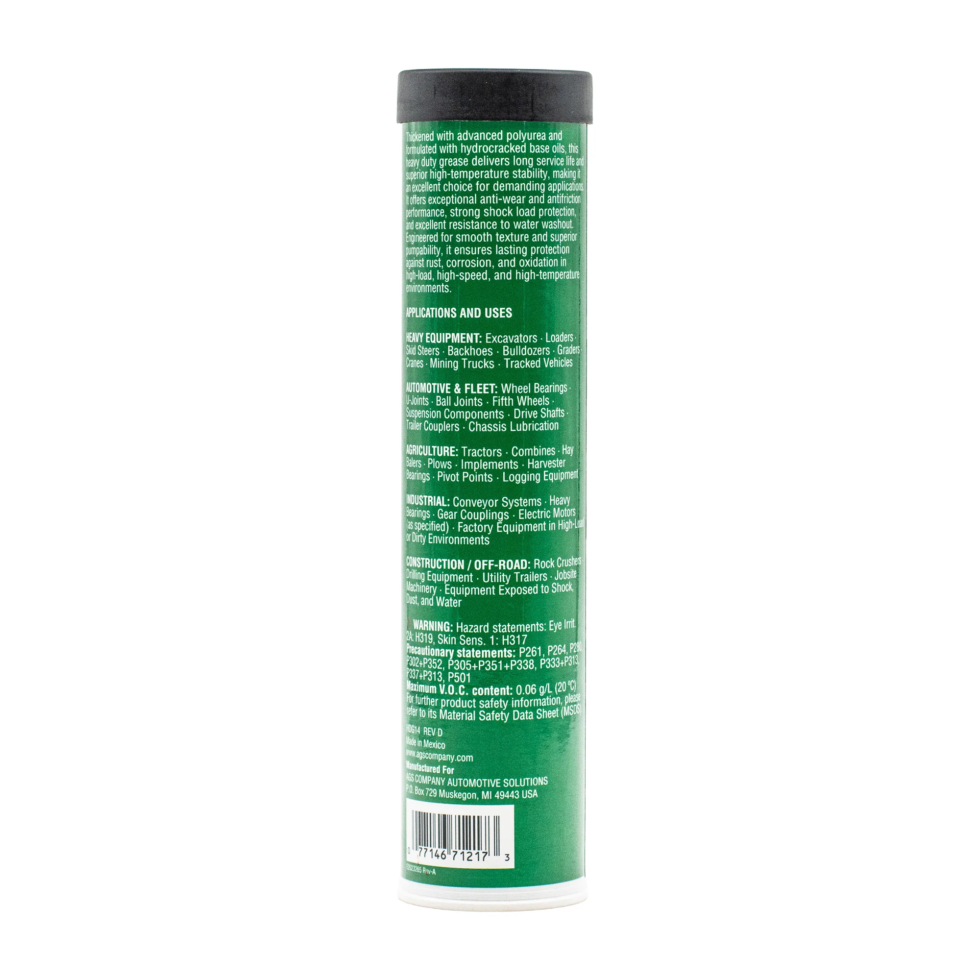 Heavy Duty Grease, Cartridge, 14 oz - Image 2