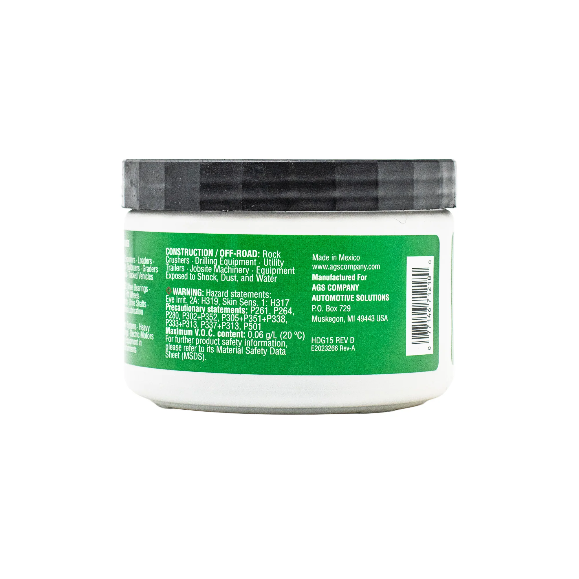 Heavy Duty Grease, Tub, 16 oz - Image 3