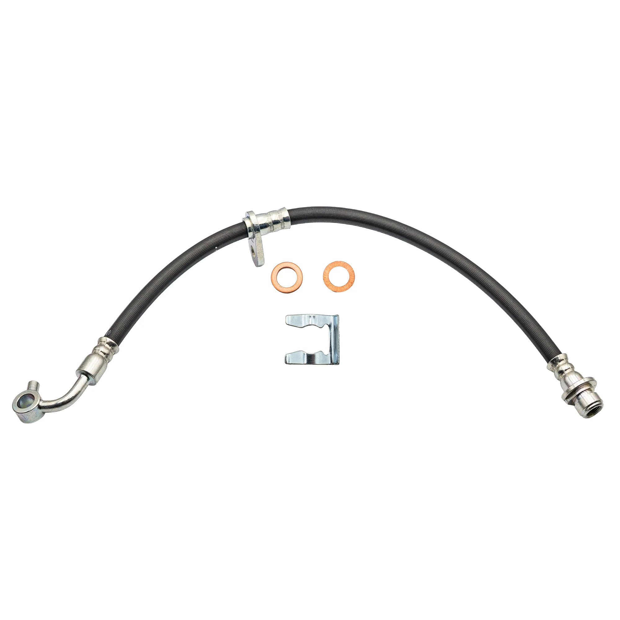 2007-2011 Honda CR-V Front Right Rubber Brake Hose | AGS-KT40406 - Image 2
