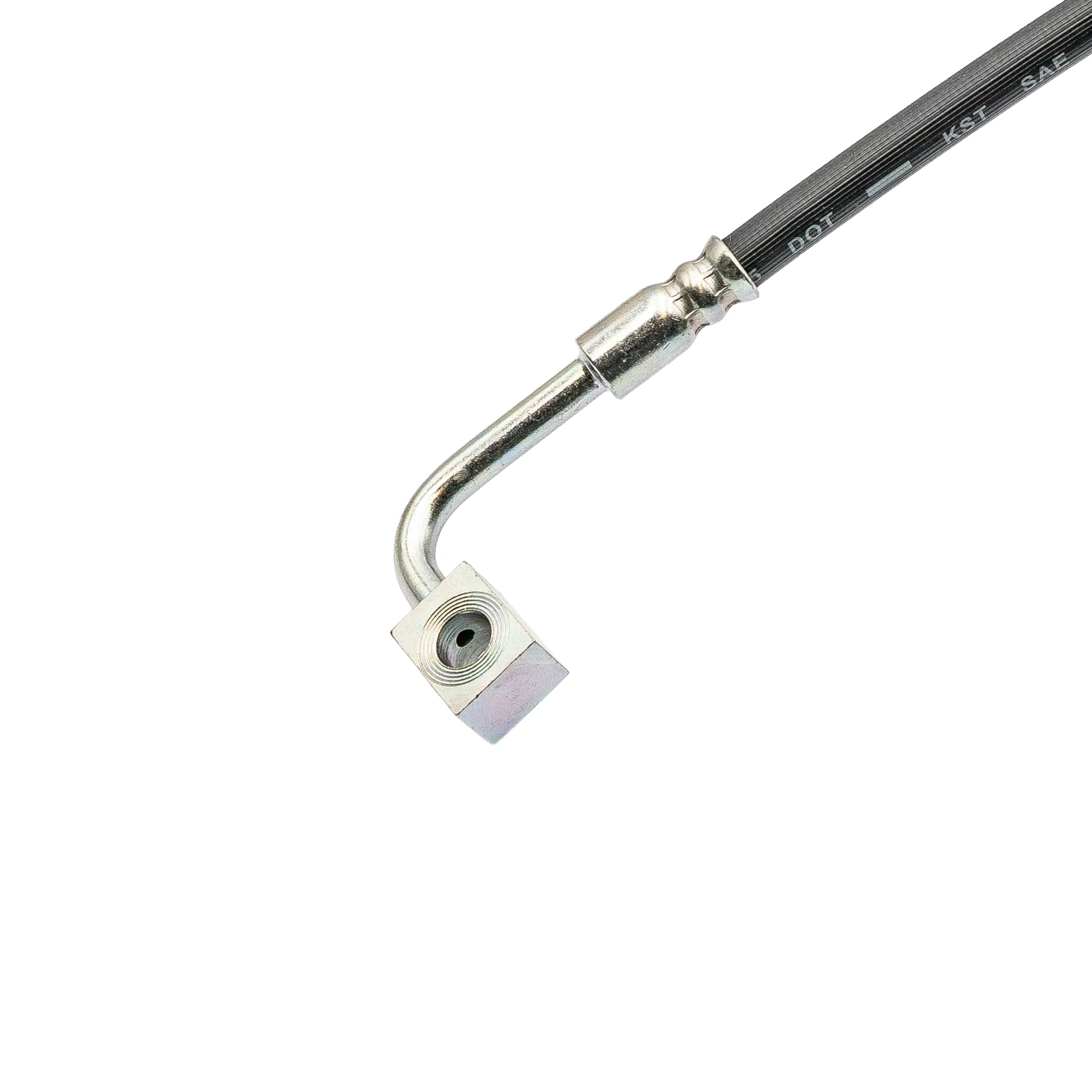 2011-2013 Jeep Wrangler Front Right Rubber Brake Hose | AGS-KT80469 - Image 2
