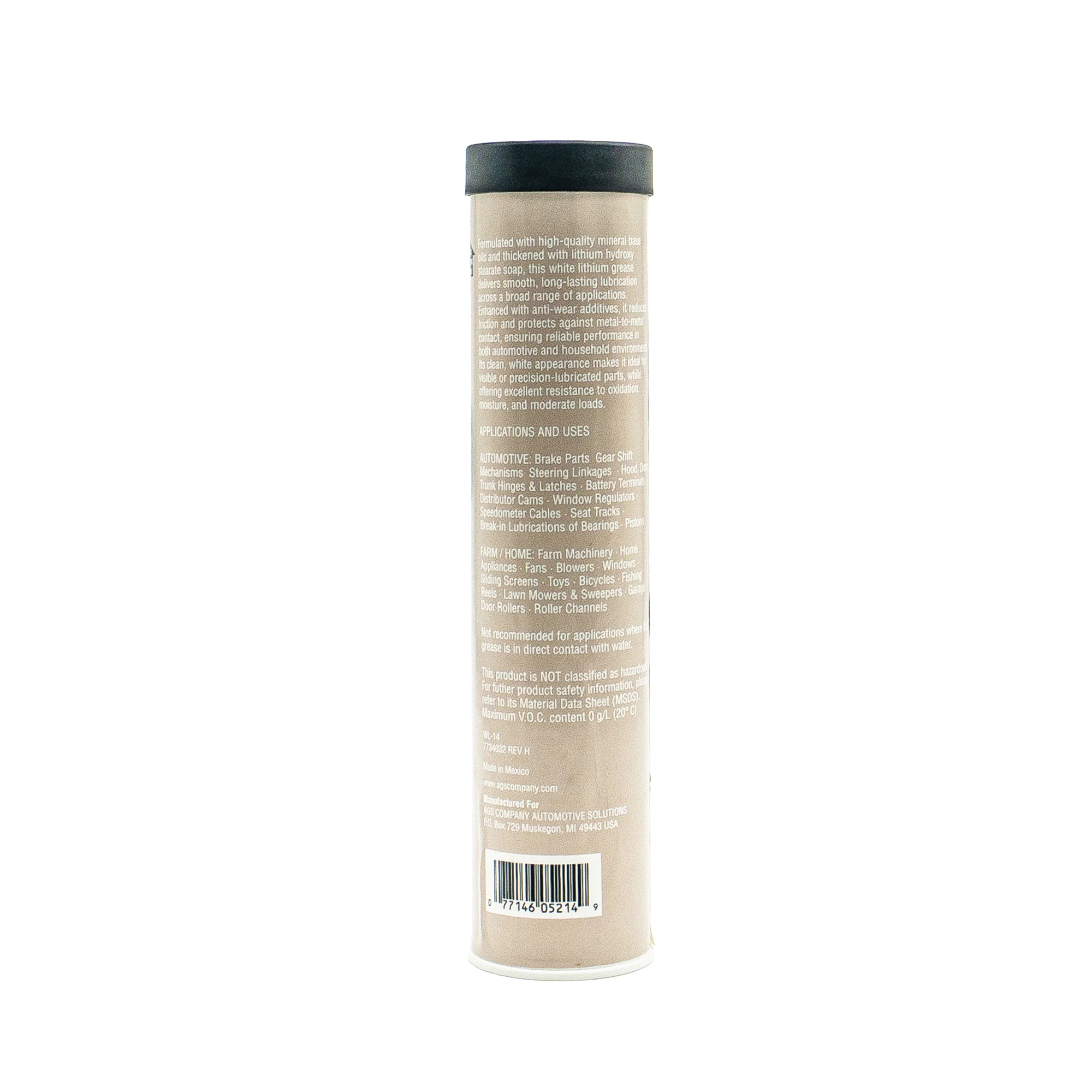 Lith-Ease White Lithium Grease - 14 oz Cartridge - Image 2