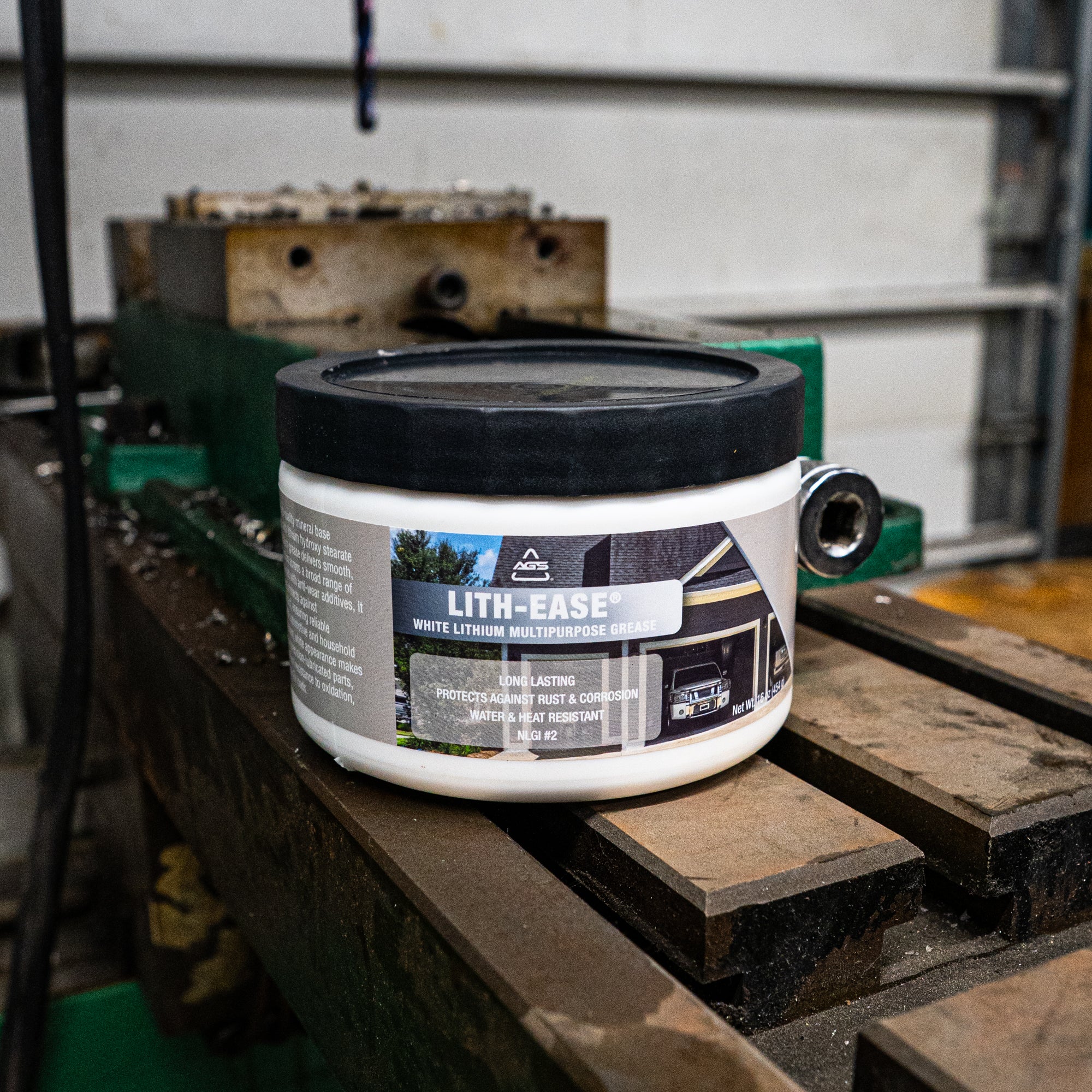 Lith-Ease® White Lithium Grease - 16oz Tub - Image 5